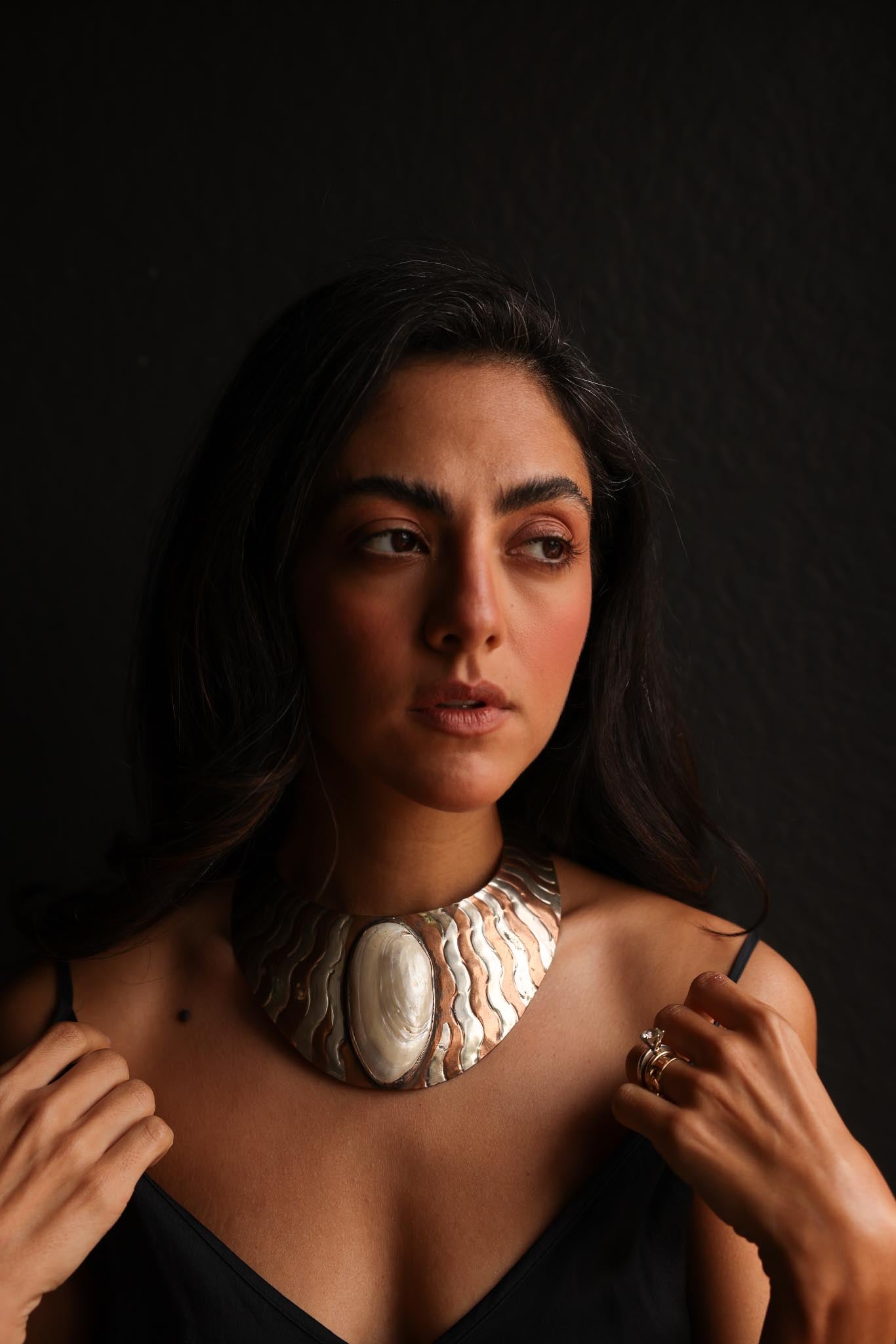 Wavecrest Collar Necklace|Vintage Baazaar