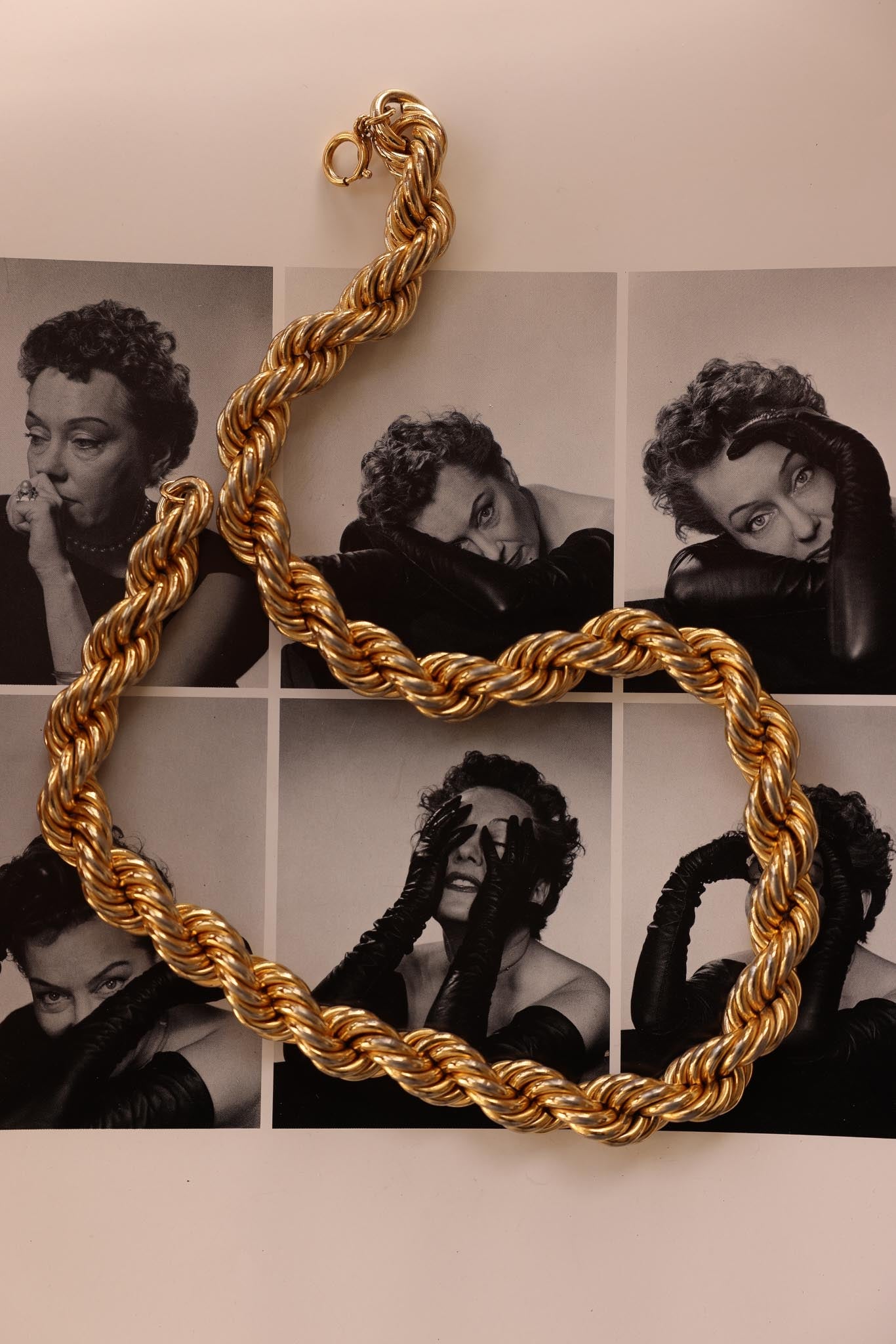 Napier Rope Chain Necklace|Vintage Baazaar