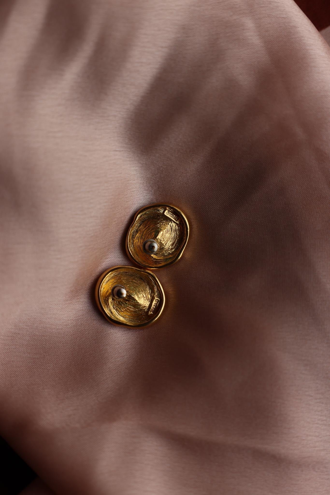Napier Gold-Tone Rhinestone Stud Earrings