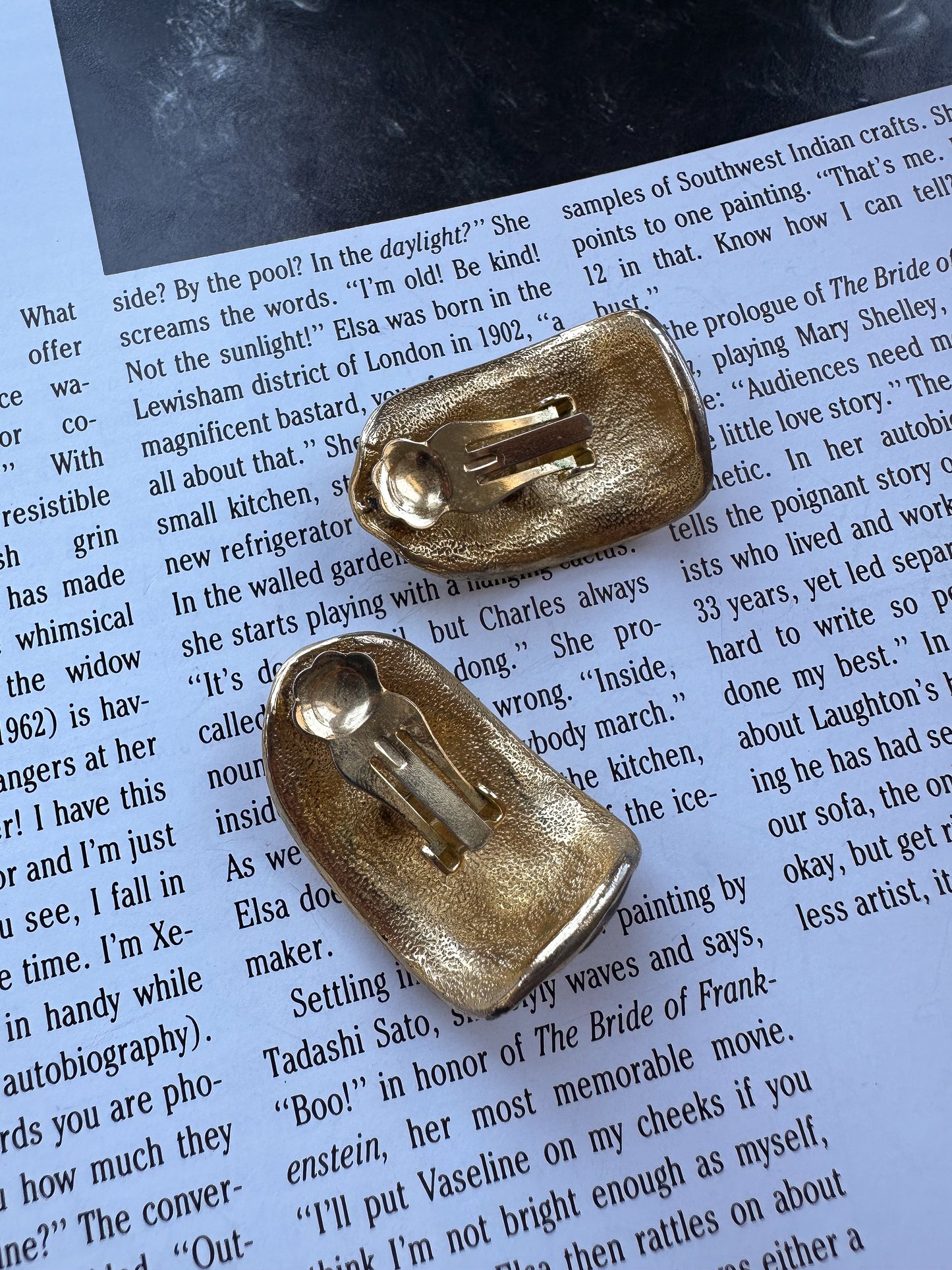 Bold Leopard Earrings|Vintage Baazaar
