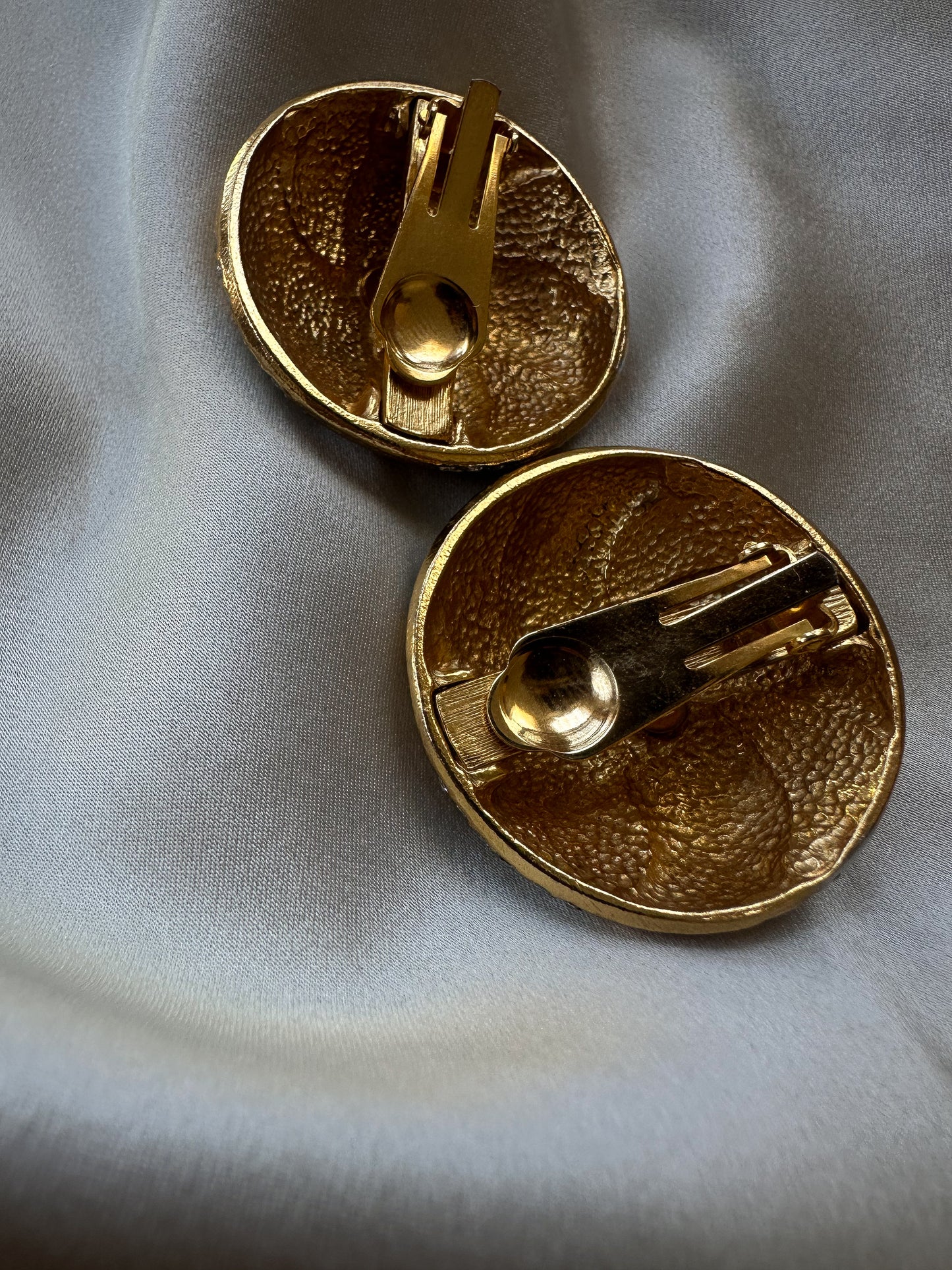Golden Swirl Earrings|Vintage Baazaar
