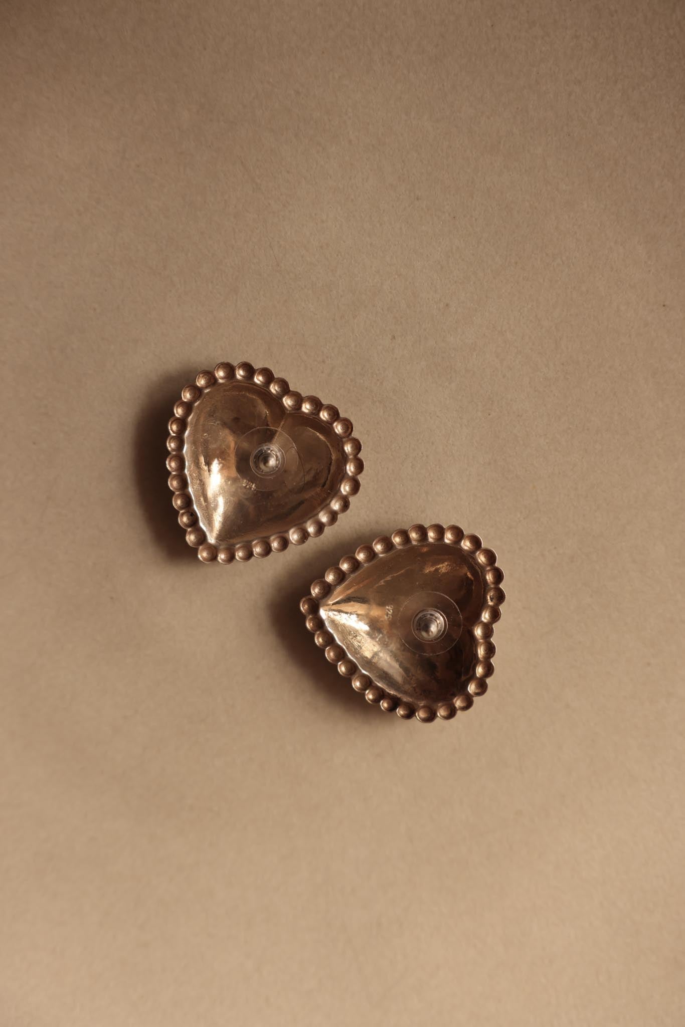 Sterling Silver Heart Earrings