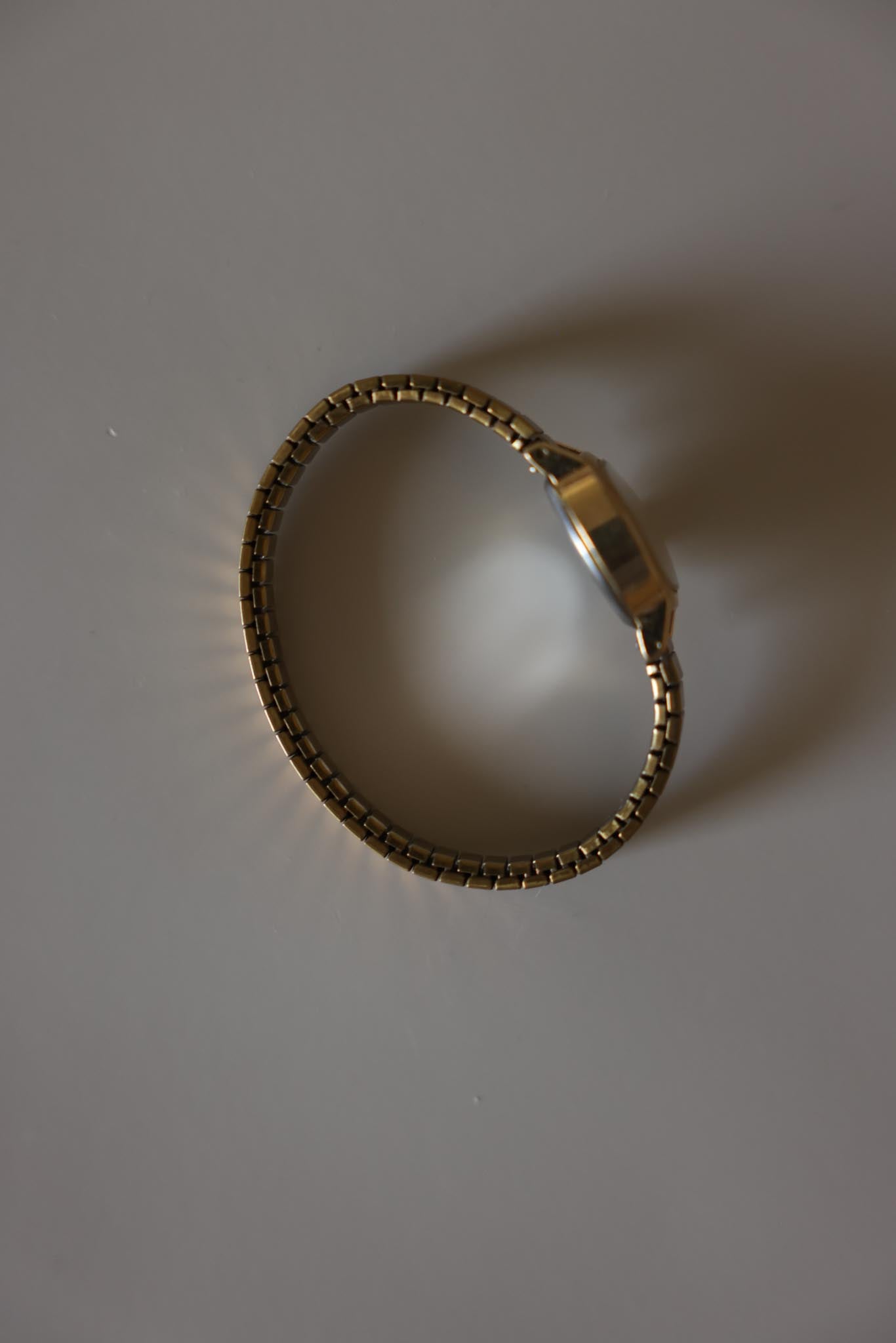 Timex Gold Tone Stretch Bracelet Watch