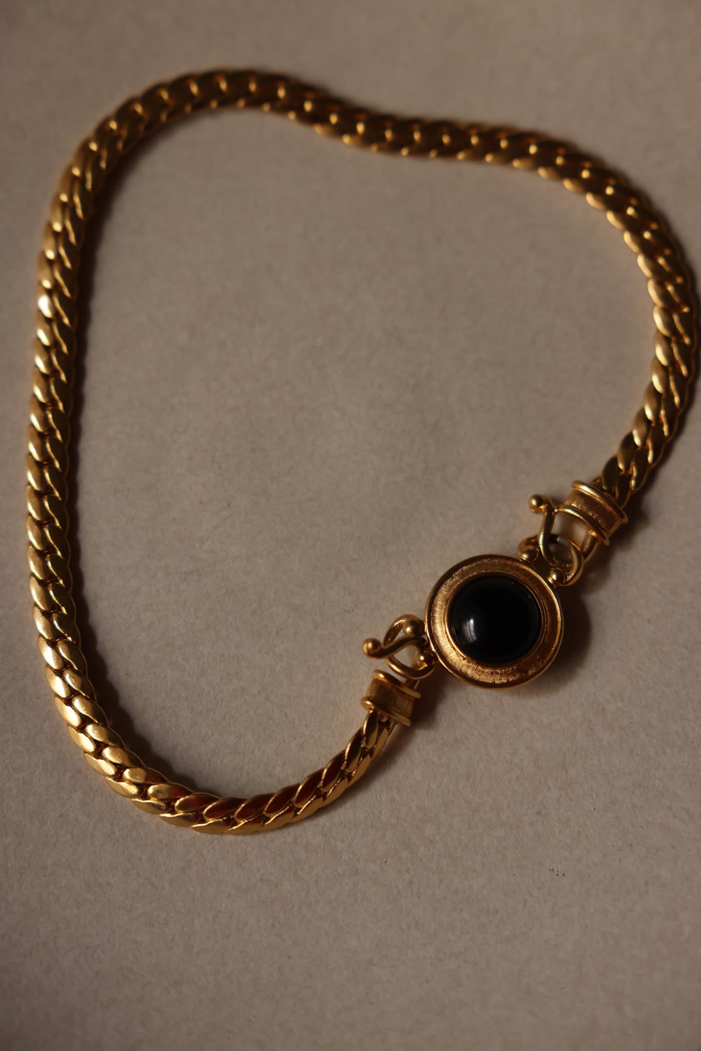 Convertible Black & Pearl Centerpiece Necklace|Vintage Baazaar