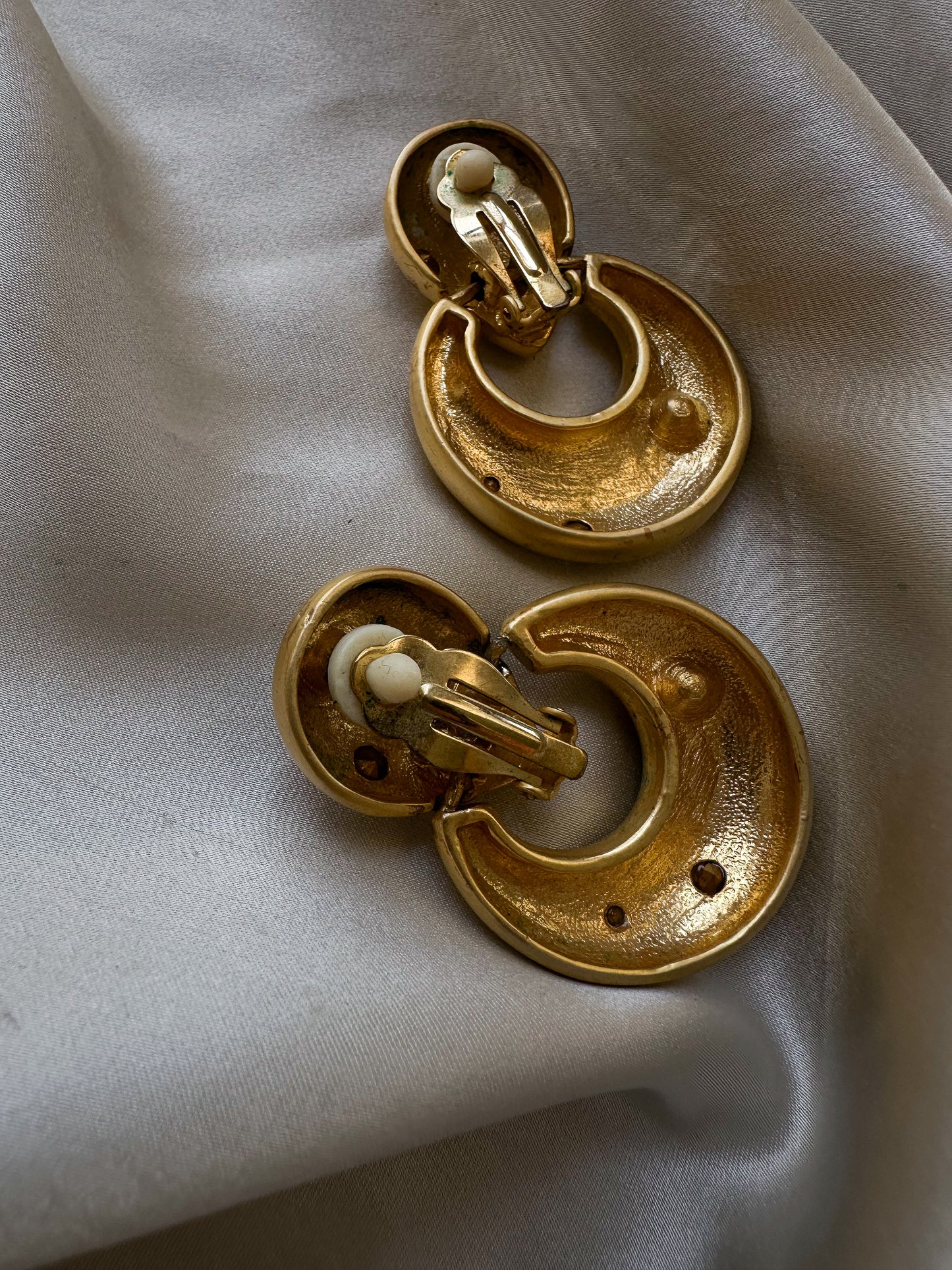 Gilded Galaxy Earrings|Vintage Baazaar