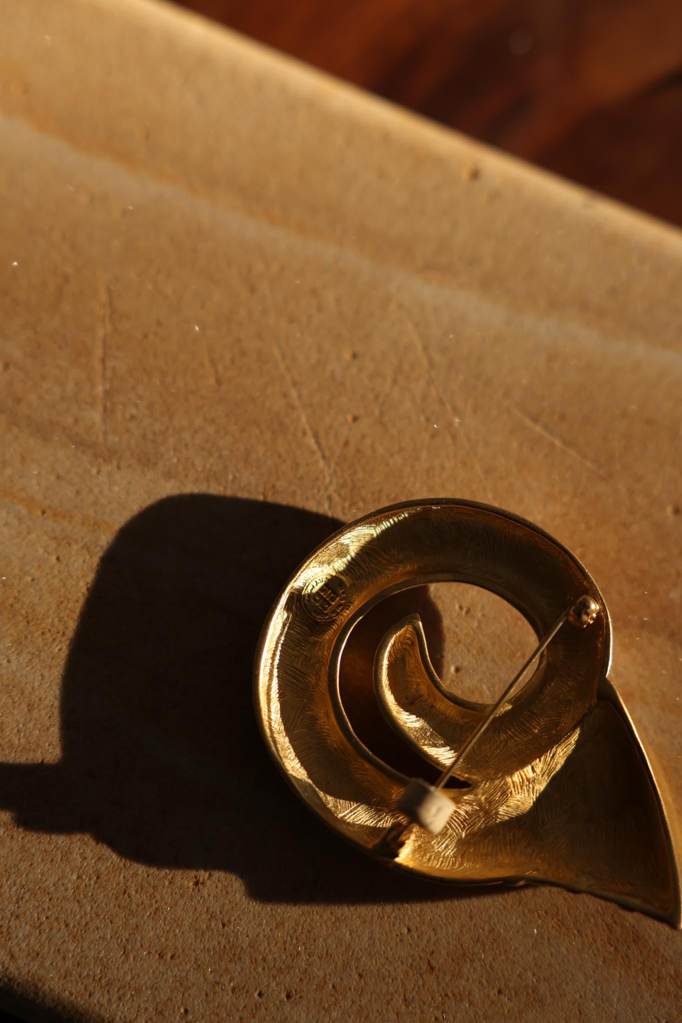 Givenchy Abstract French Horn Brooch|Vintage Baazaar