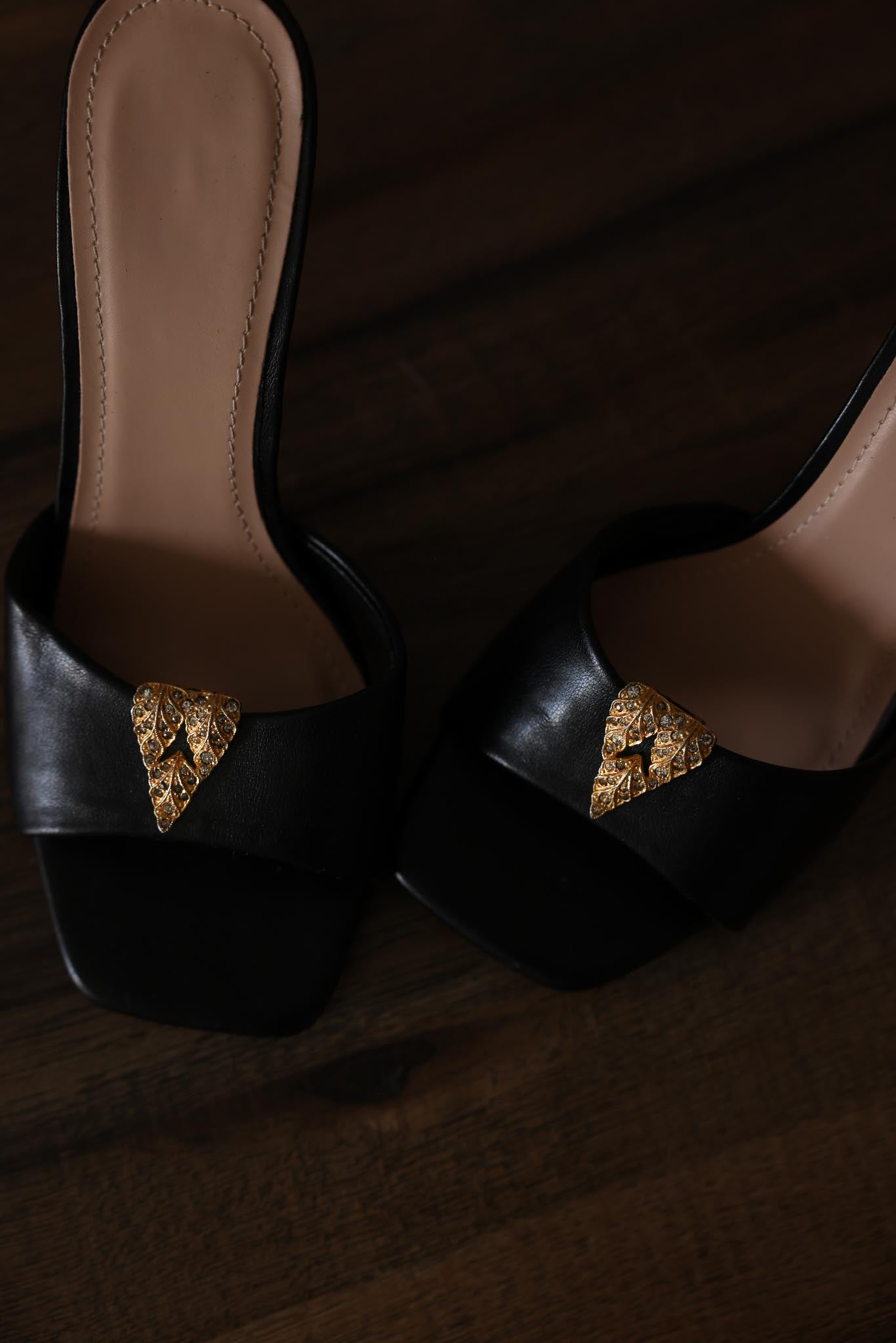 Golden Leaf Spark Clips