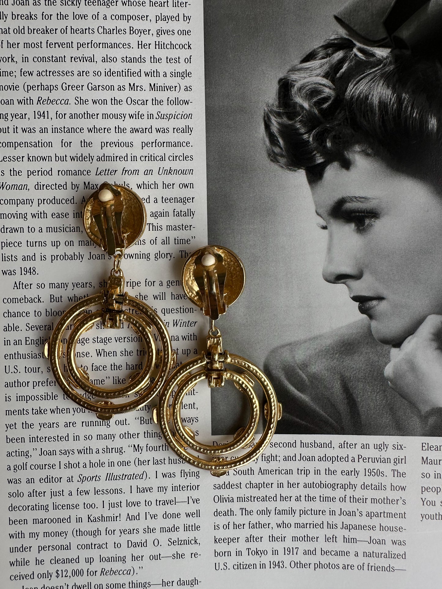 Gemstone Halo Earrings|Vintage Baazaar
