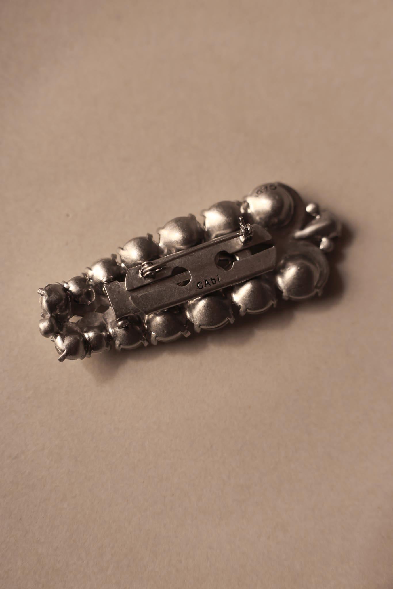 Crystal Statement Brooch