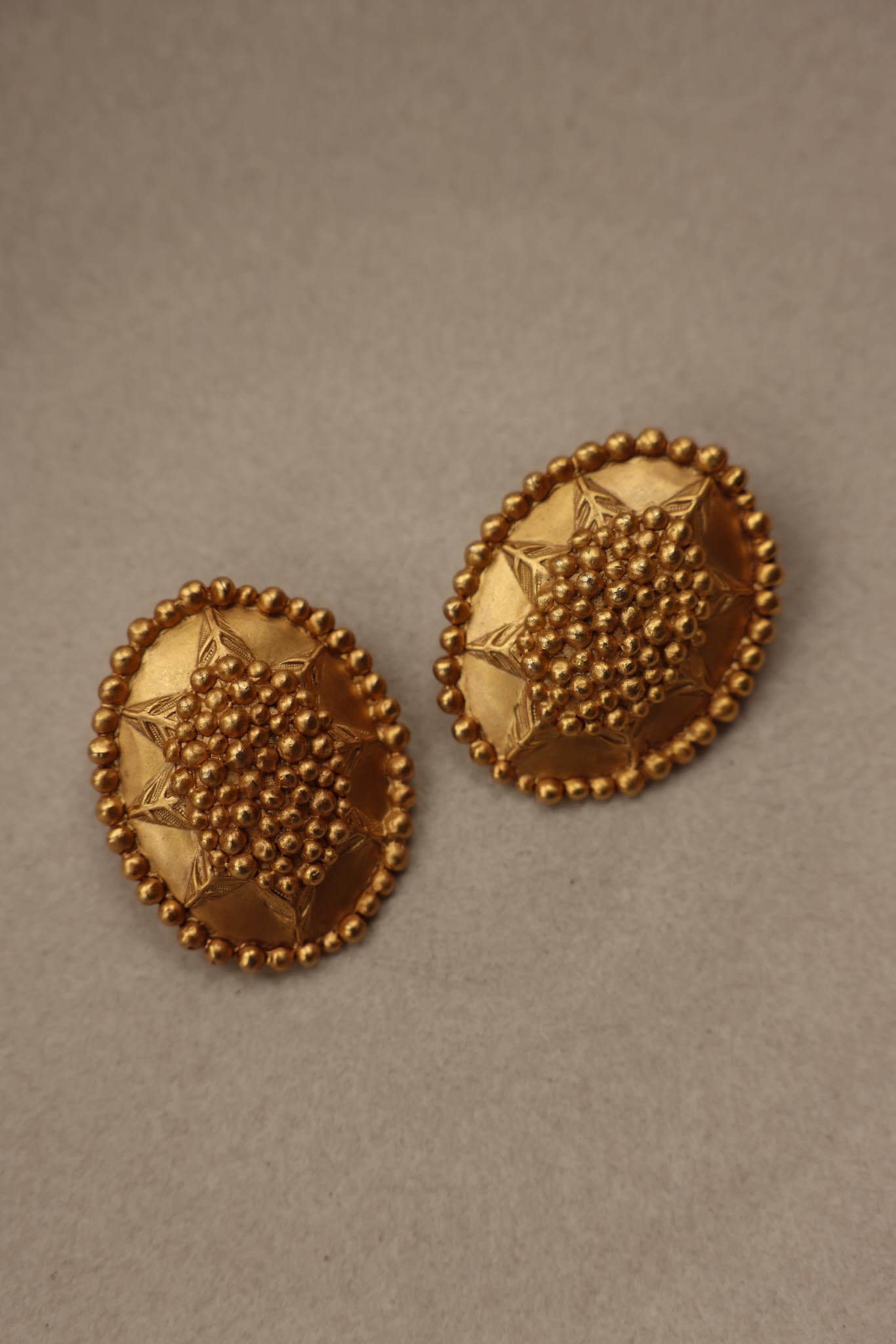 1980s Valentino 10K Clip-On Earrings