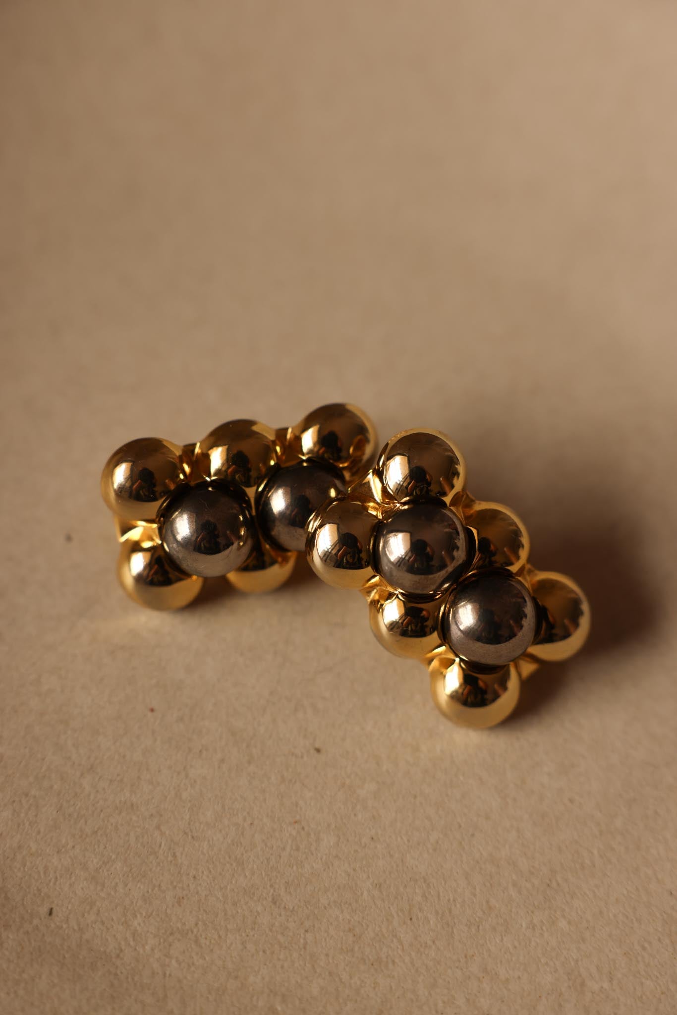 Sculpted Bubble Cluster Earrings