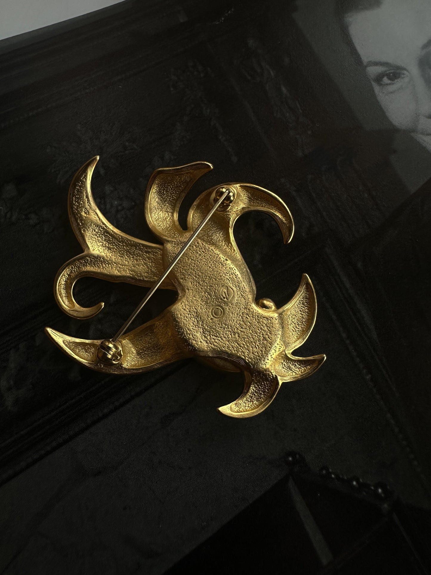 Swan Signed Swarovski Brooch|Vintage Baazaar