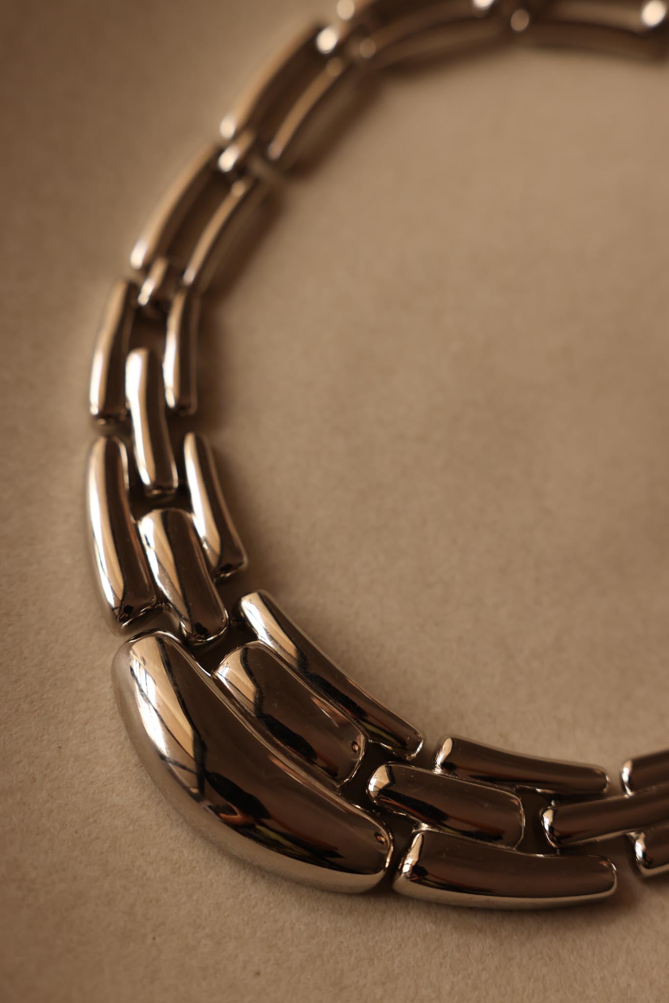 Napier Silver-Tone Link Necklace