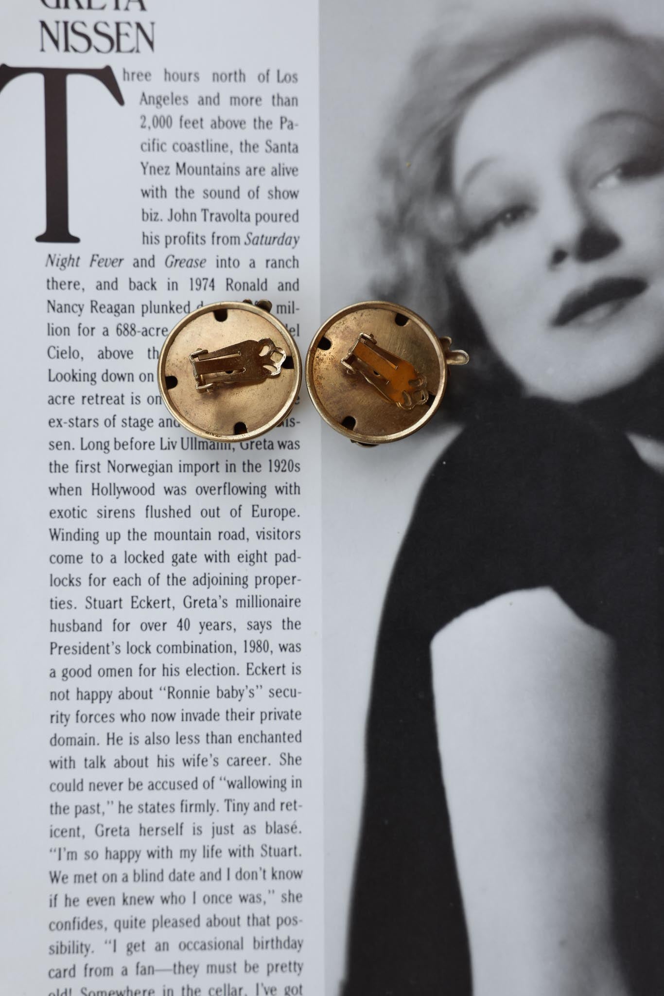 Golden Leaf Whisper Earrings|Vintage Baazaar 