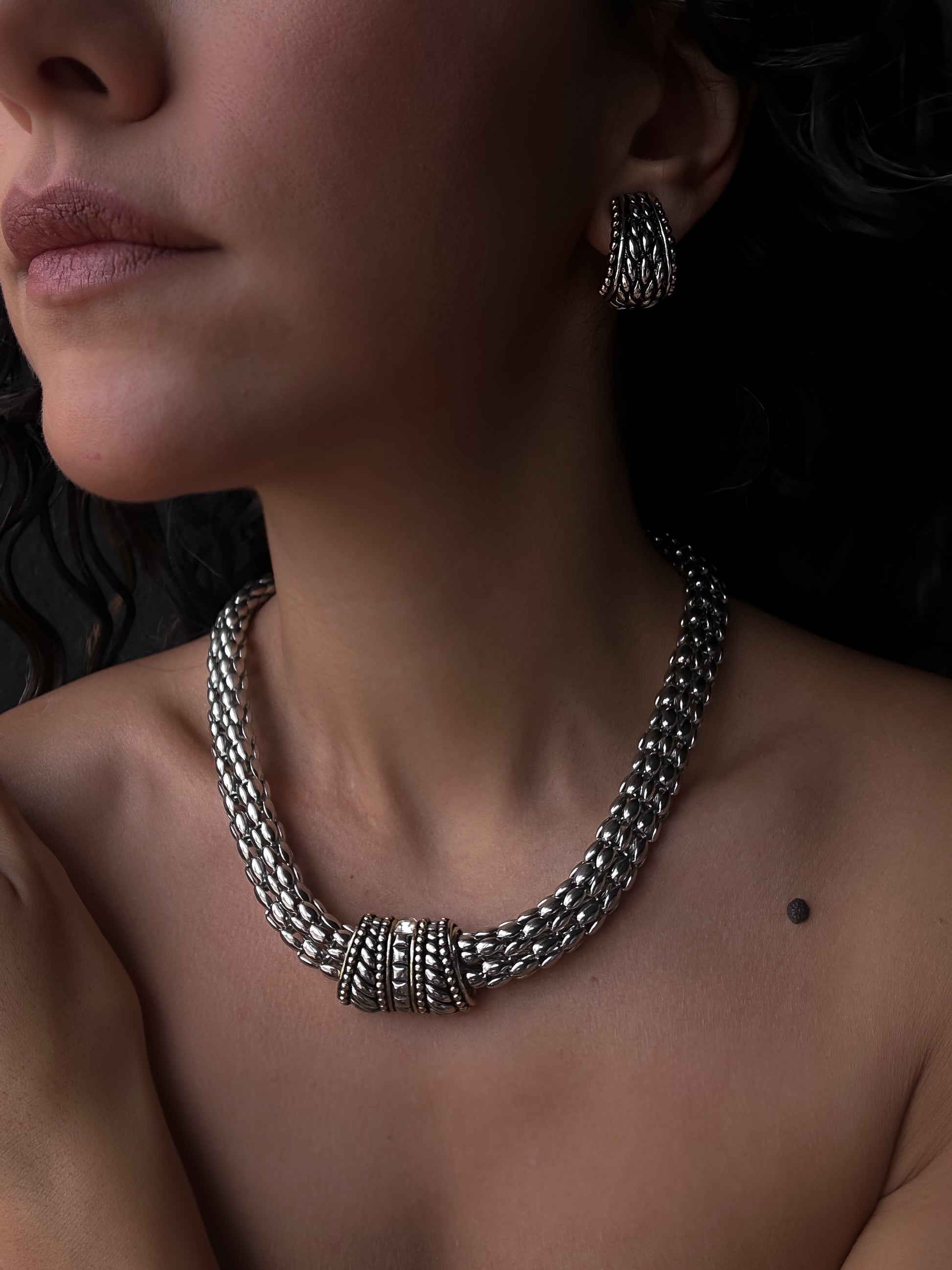 Silver Luxe Dynasty Set|Vintage Baazaar 