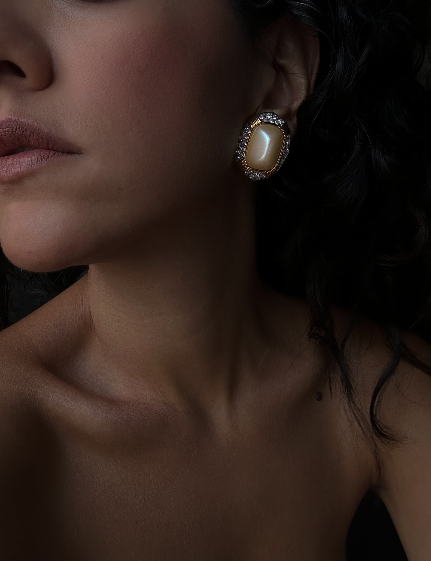 Pearl Elegance Richelieu Earrings|Vintage Baazaar 