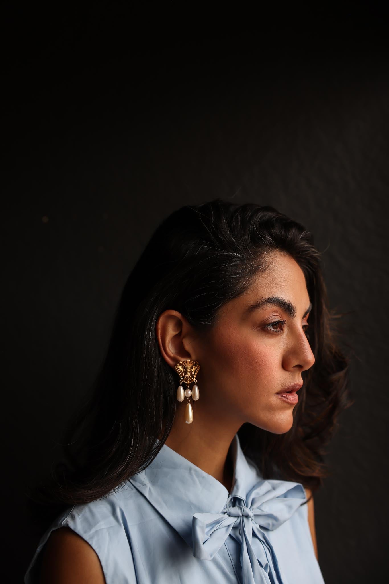 Avon Pearl Drop Earrings|Vintage Baazaar 