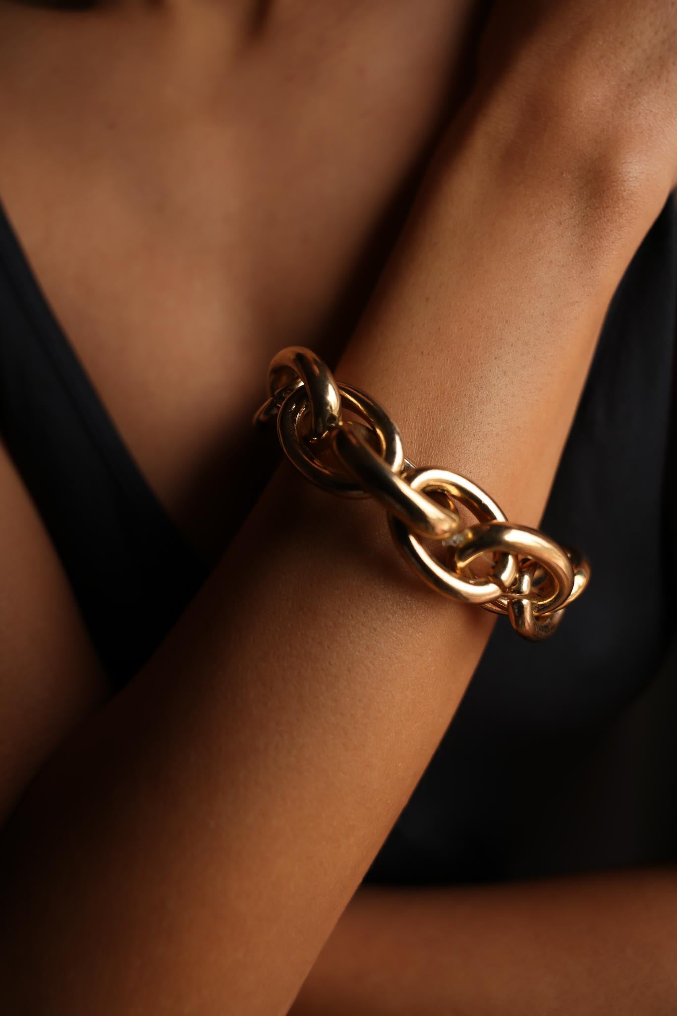 Chunky Chain Bracelete|Vintage Baazaar 