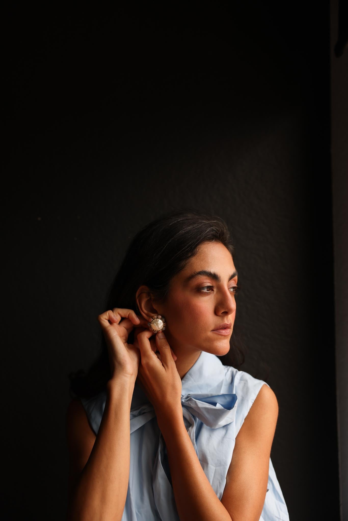Pastel Bloom Vintage  Earrings|Vintage Baazaar 