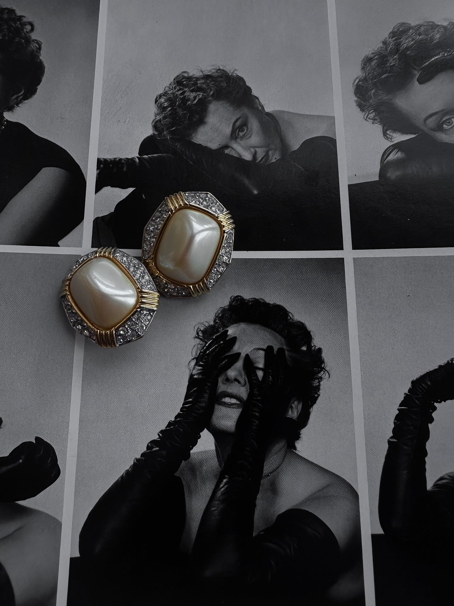 Pearl Elegance Richelieu Earrings|Vintage Baazaar 