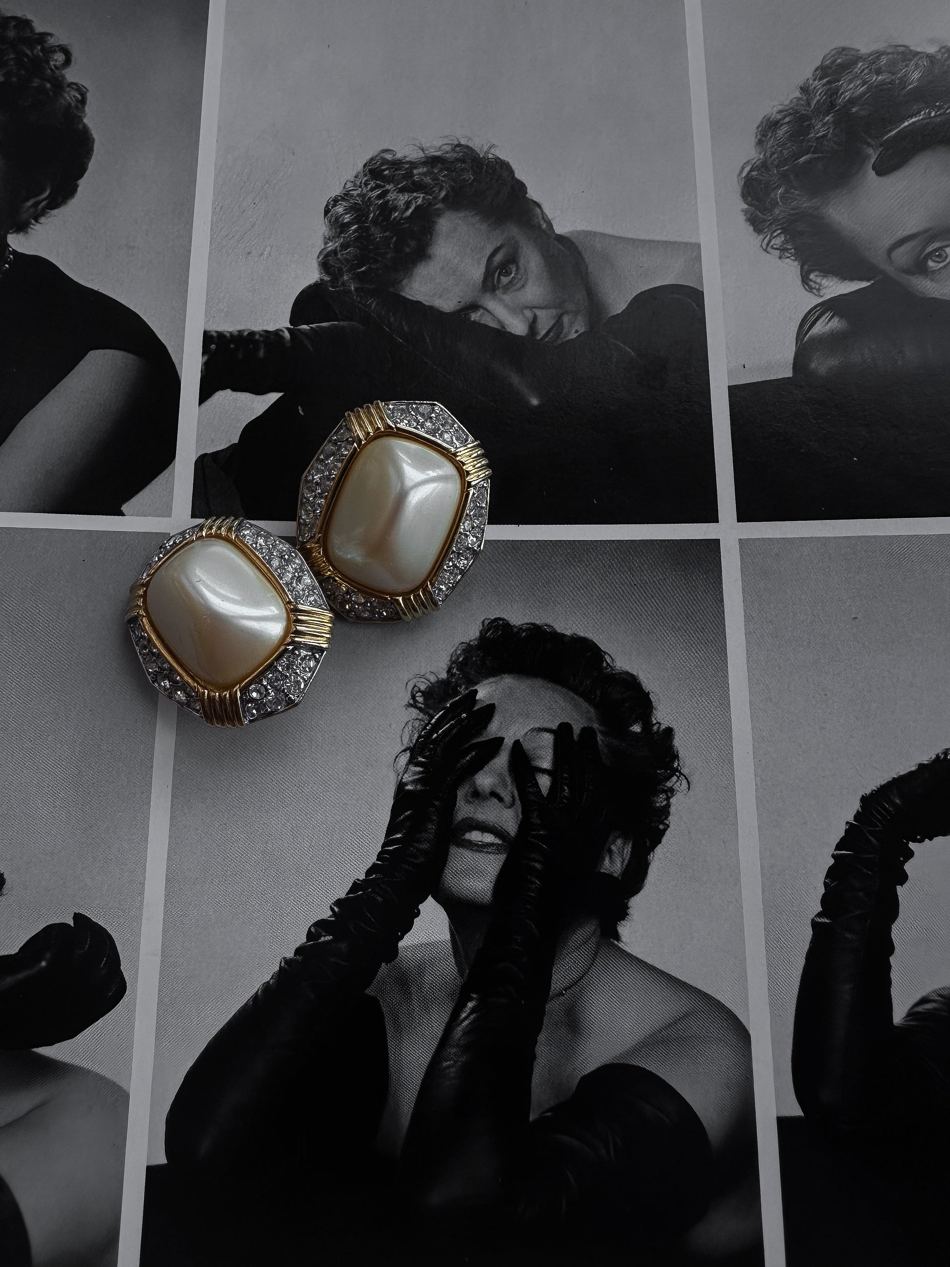 Pearl Elegance Richelieu Earrings|Vintage Baazaar 
