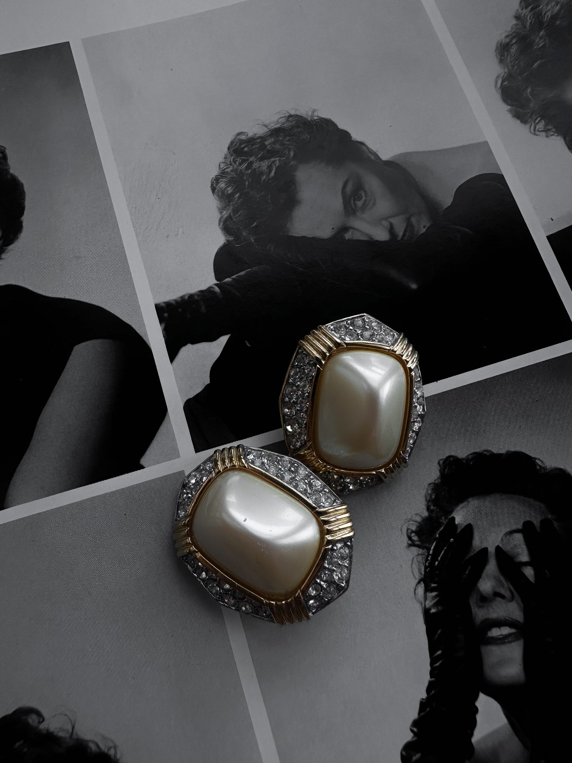 Pearl Elegance Richelieu Earrings|Vintage Baazaar 