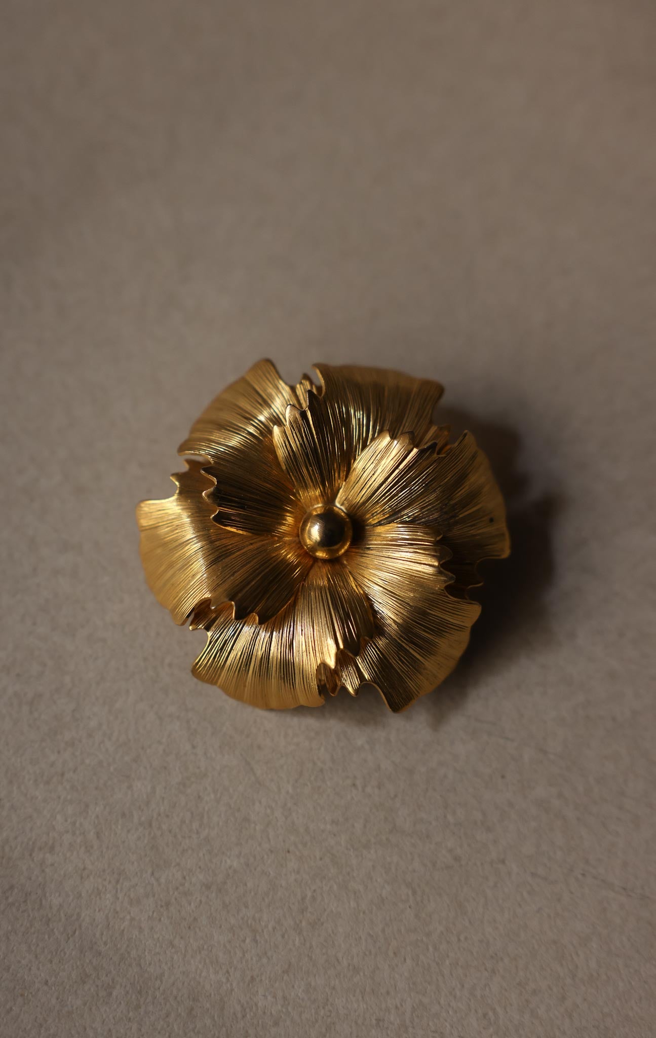Golden Bloom Brooch|Vintage Baazaar 