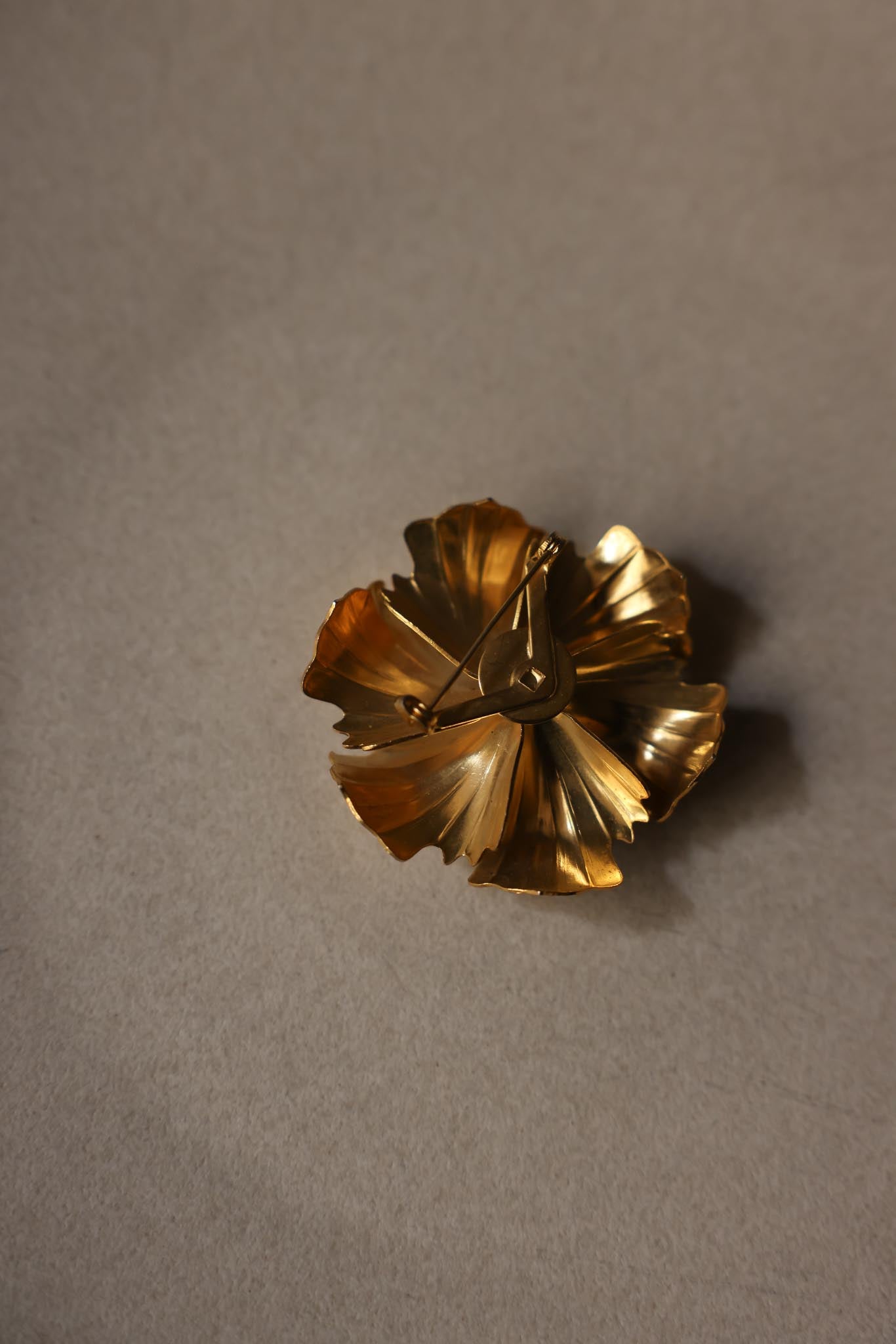 Golden Bloom Brooch|Vintage Baazaar 