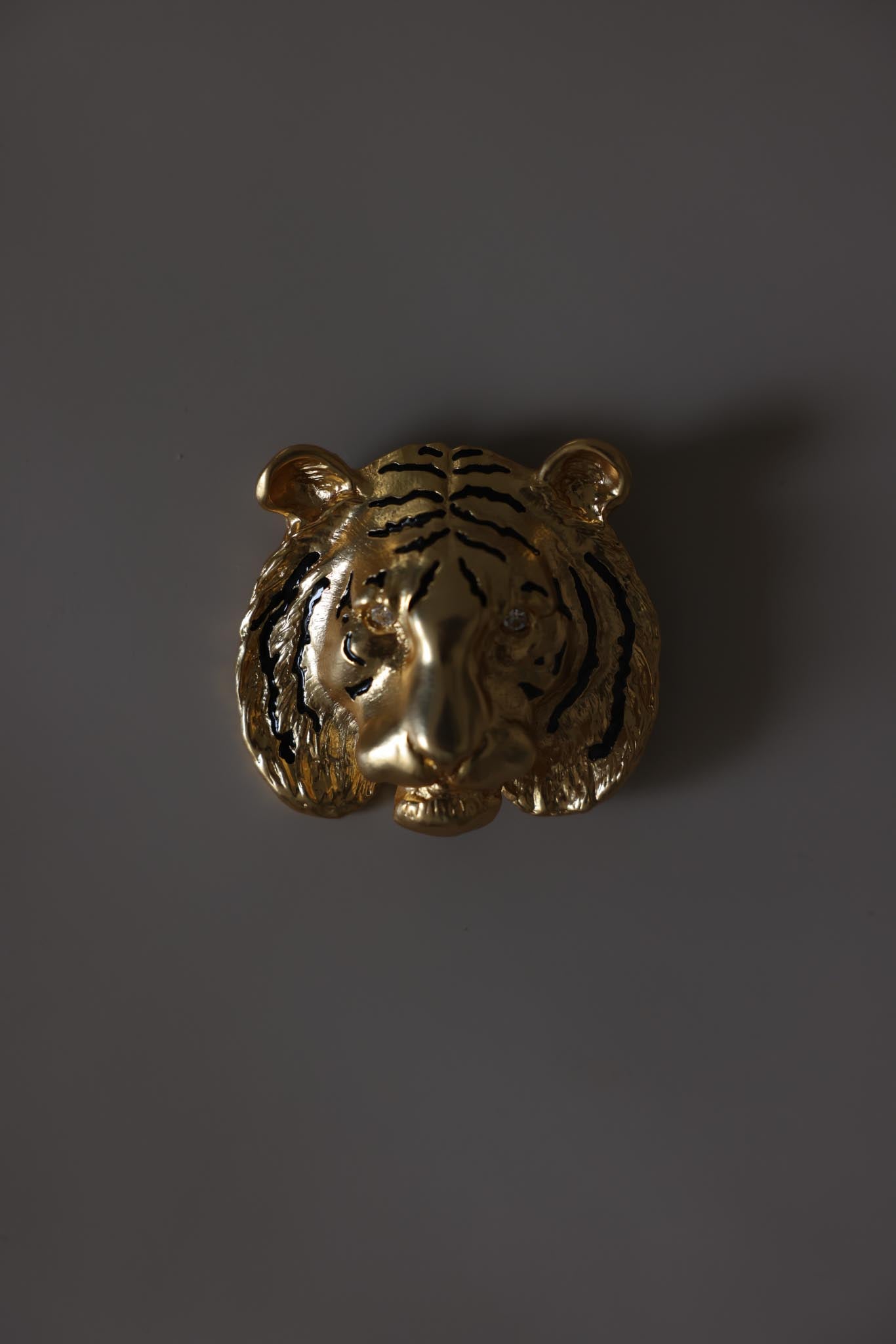 Doreen Ryan Tiger Head Brooch