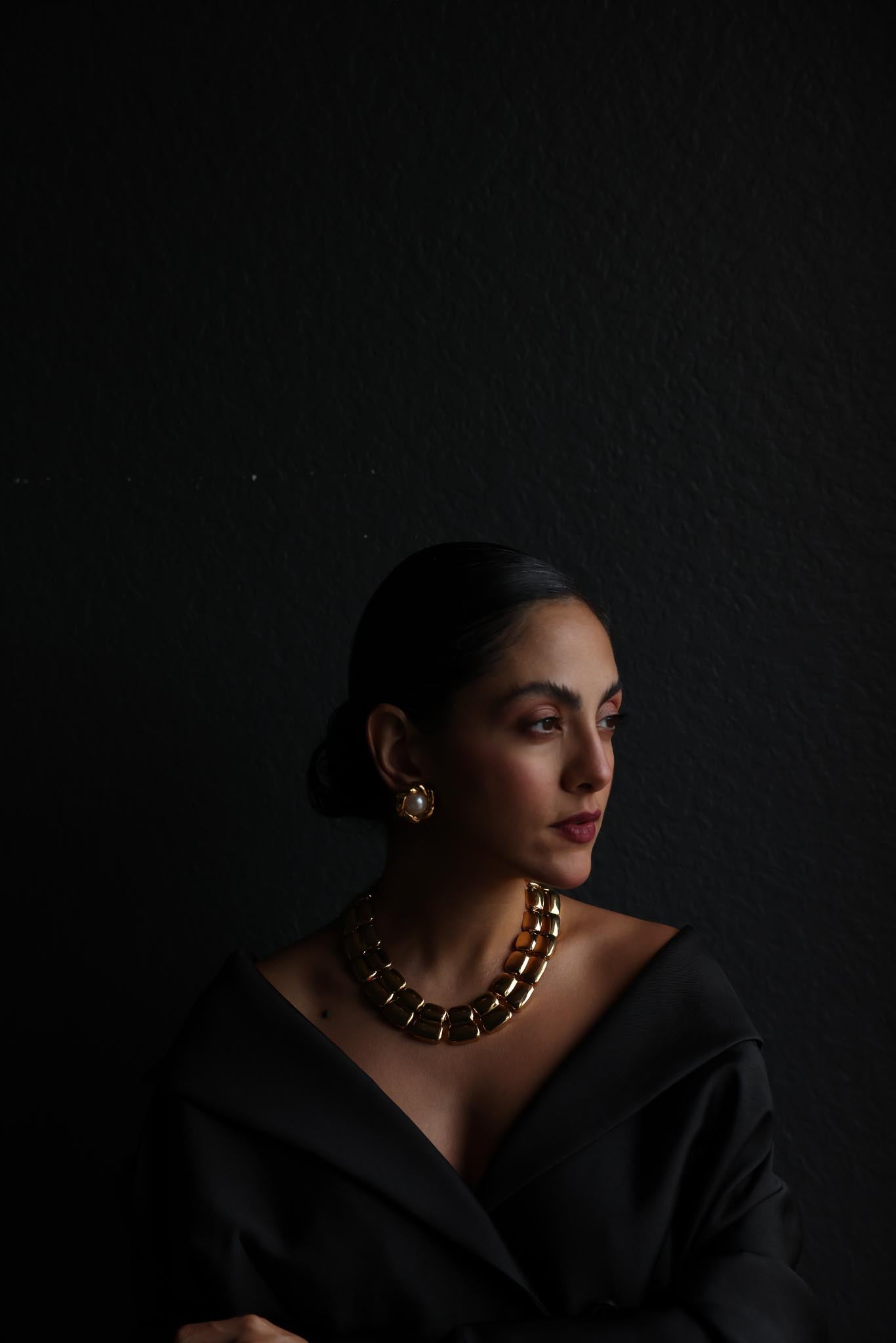 Napier Gold-Tone Link Necklace