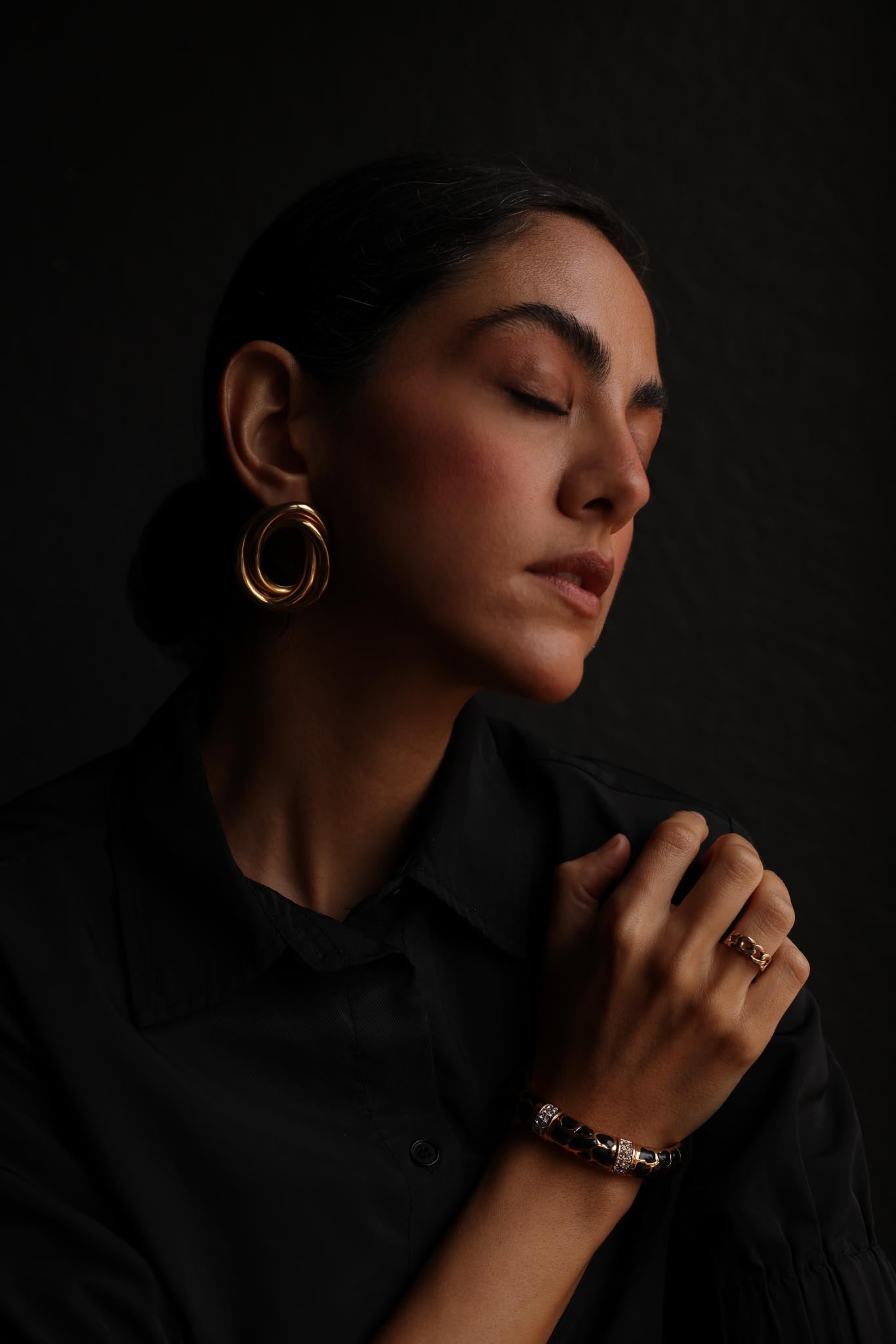 KJL Leopard Enamel Bracelet|Vintage Baazaar 