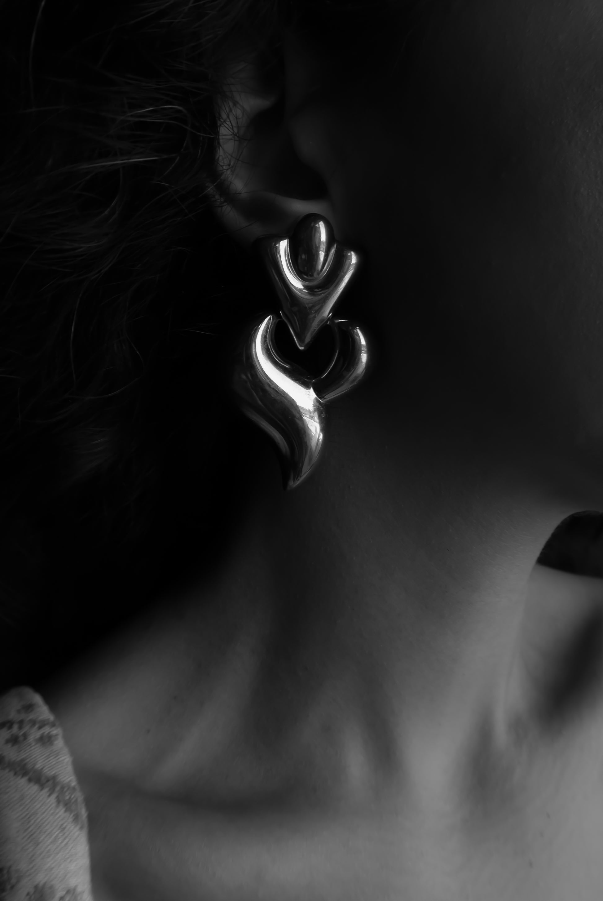 Gilded Flow Earrings|Vintage Baazaar 