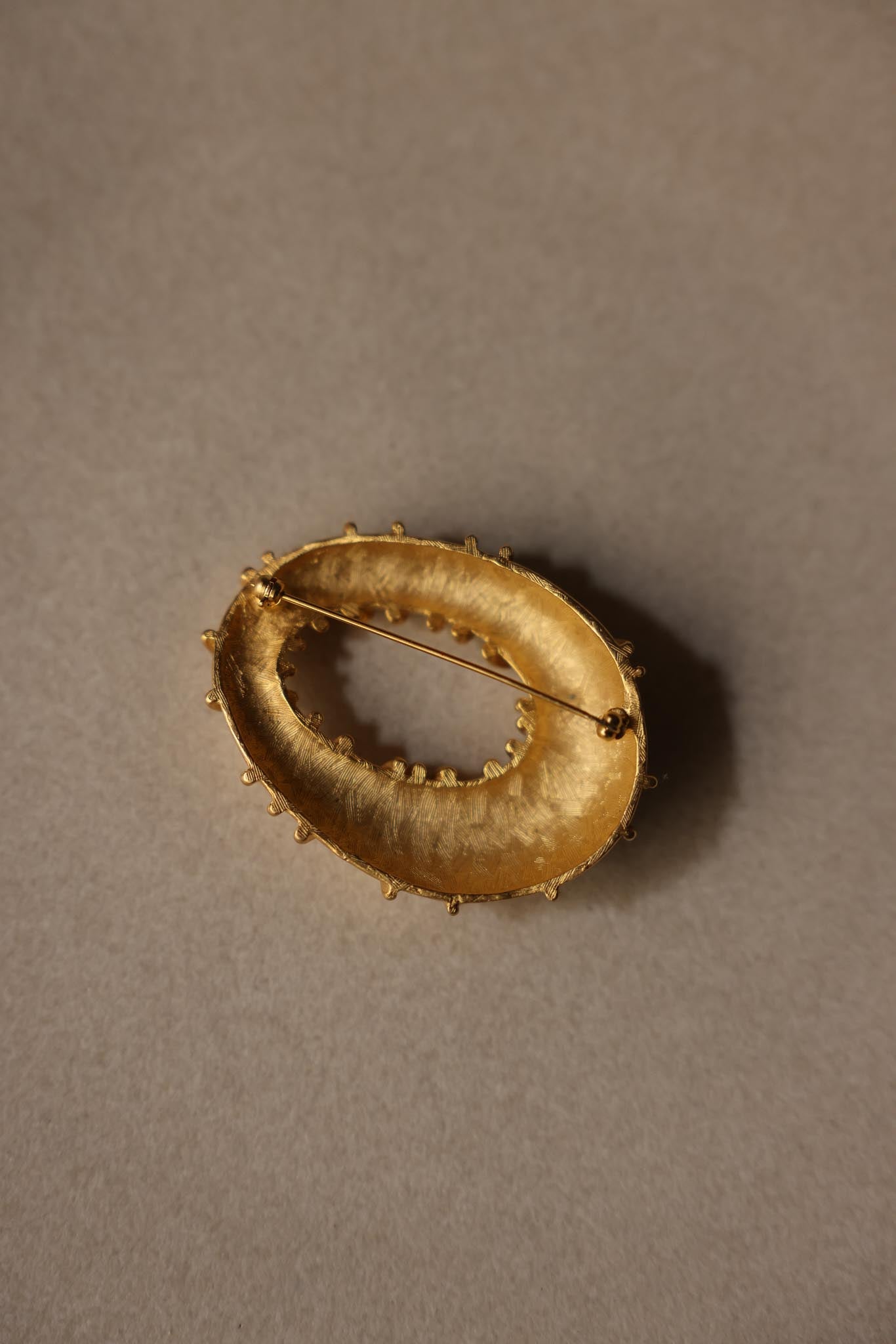 Gold-Filled Orbit Brooch|Vintage Baazaar 