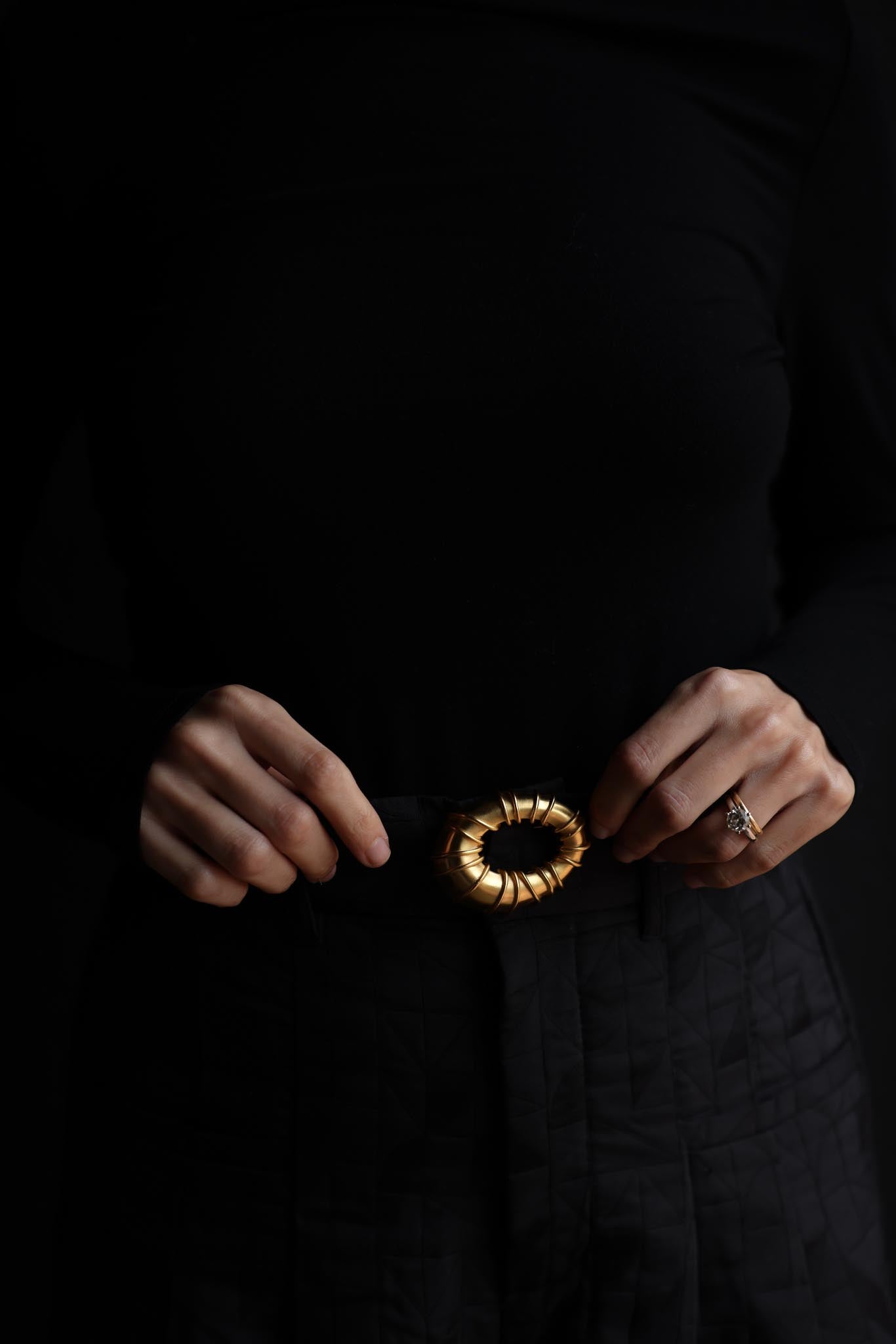 Gold-Filled Orbit Brooch|Vintage Baazaar 