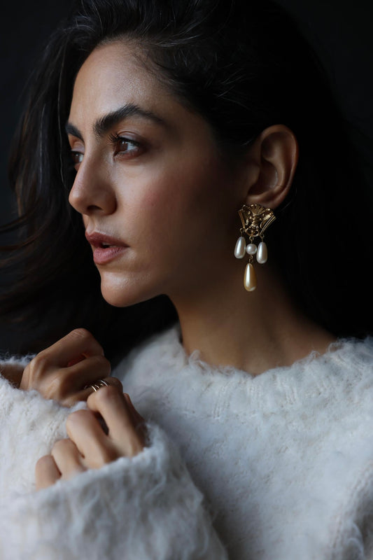 Avon Teardrop Earrings|Vintage Baazaar 