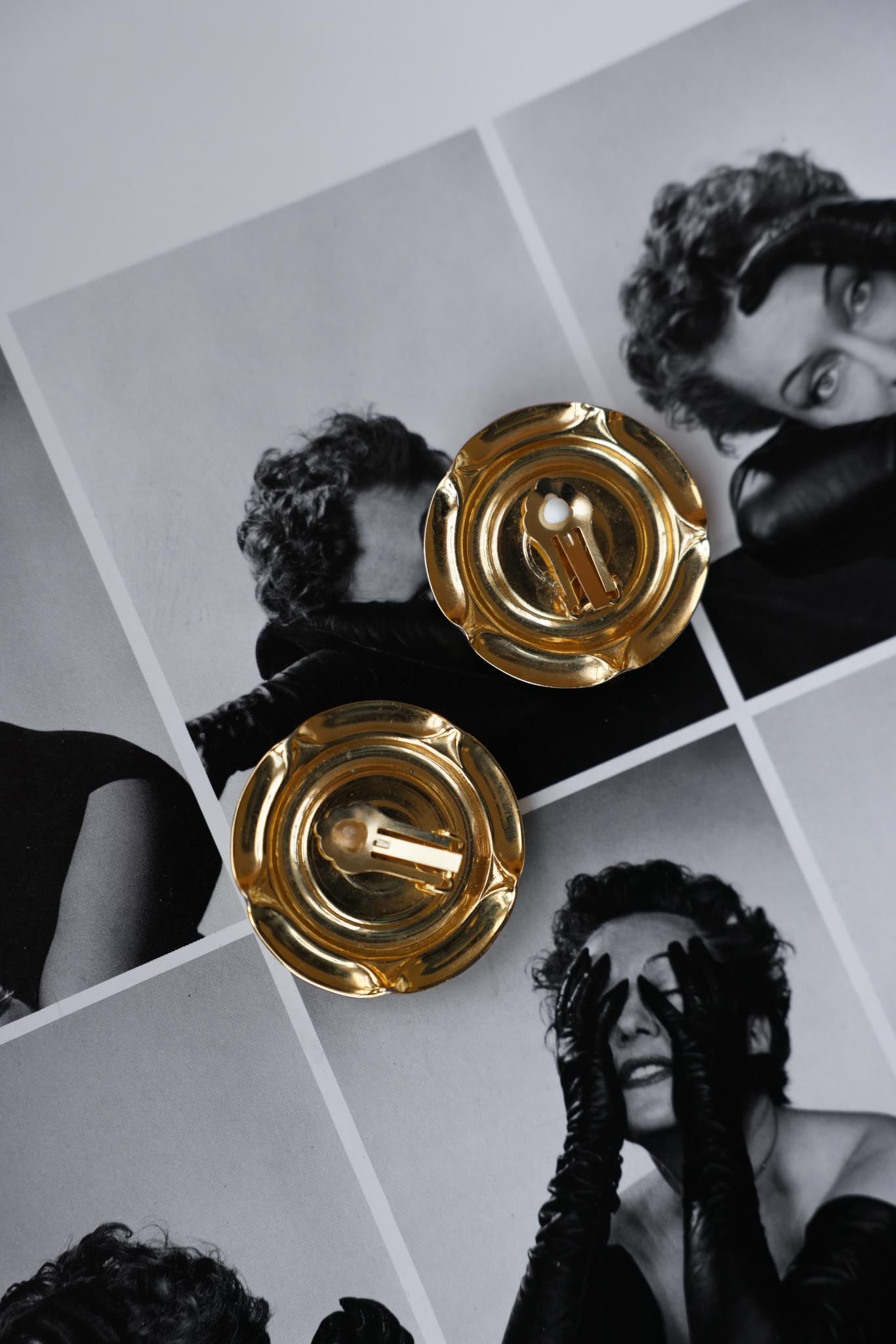 Midnight Eclipse Earrings|Vintage Baazaar 