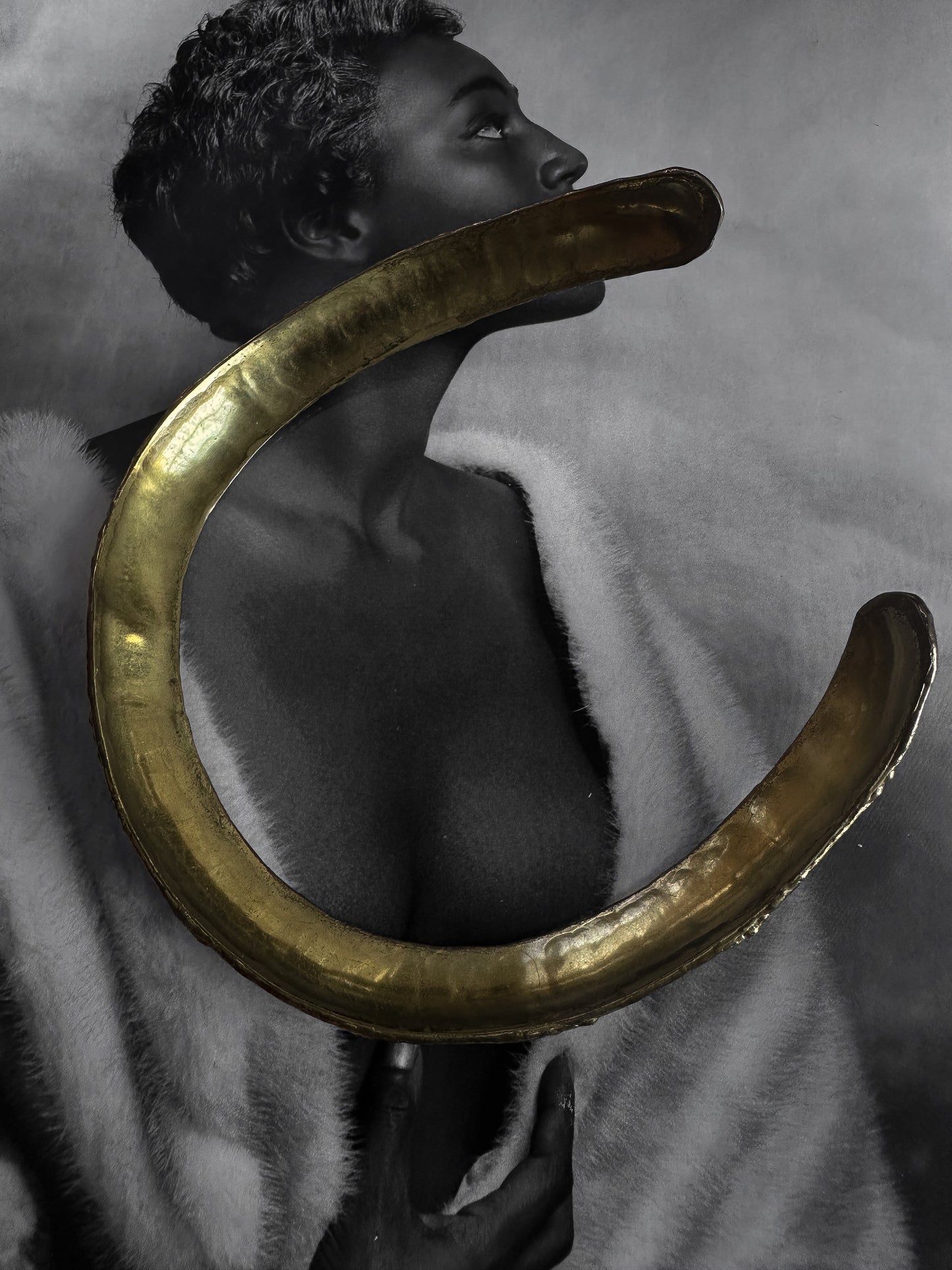 Brass  Temple Choker/ necklace|Vintage Baazaar 