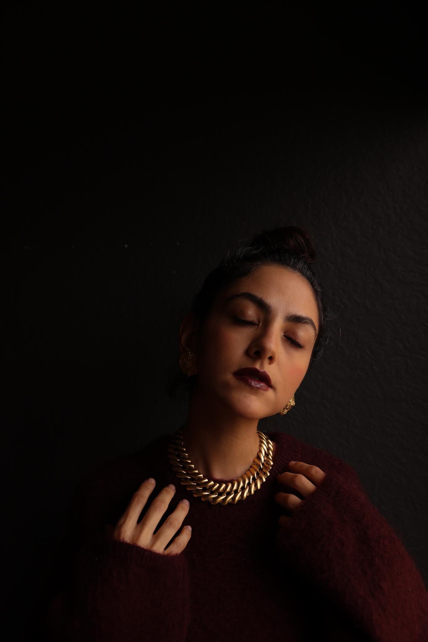 Monet Gold-Plated Necklace|Vintage Baazaar 