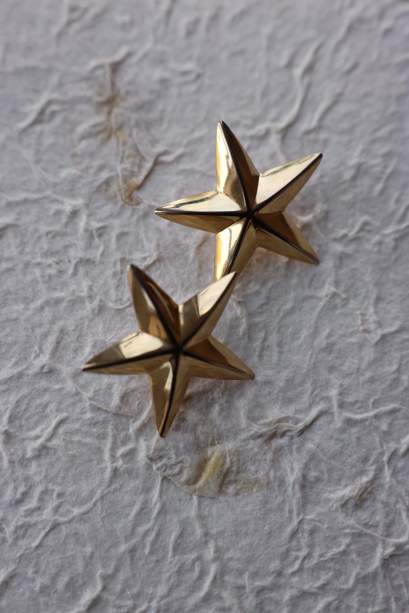 Golden Starburst Earrings|Vintage Baazaar 
