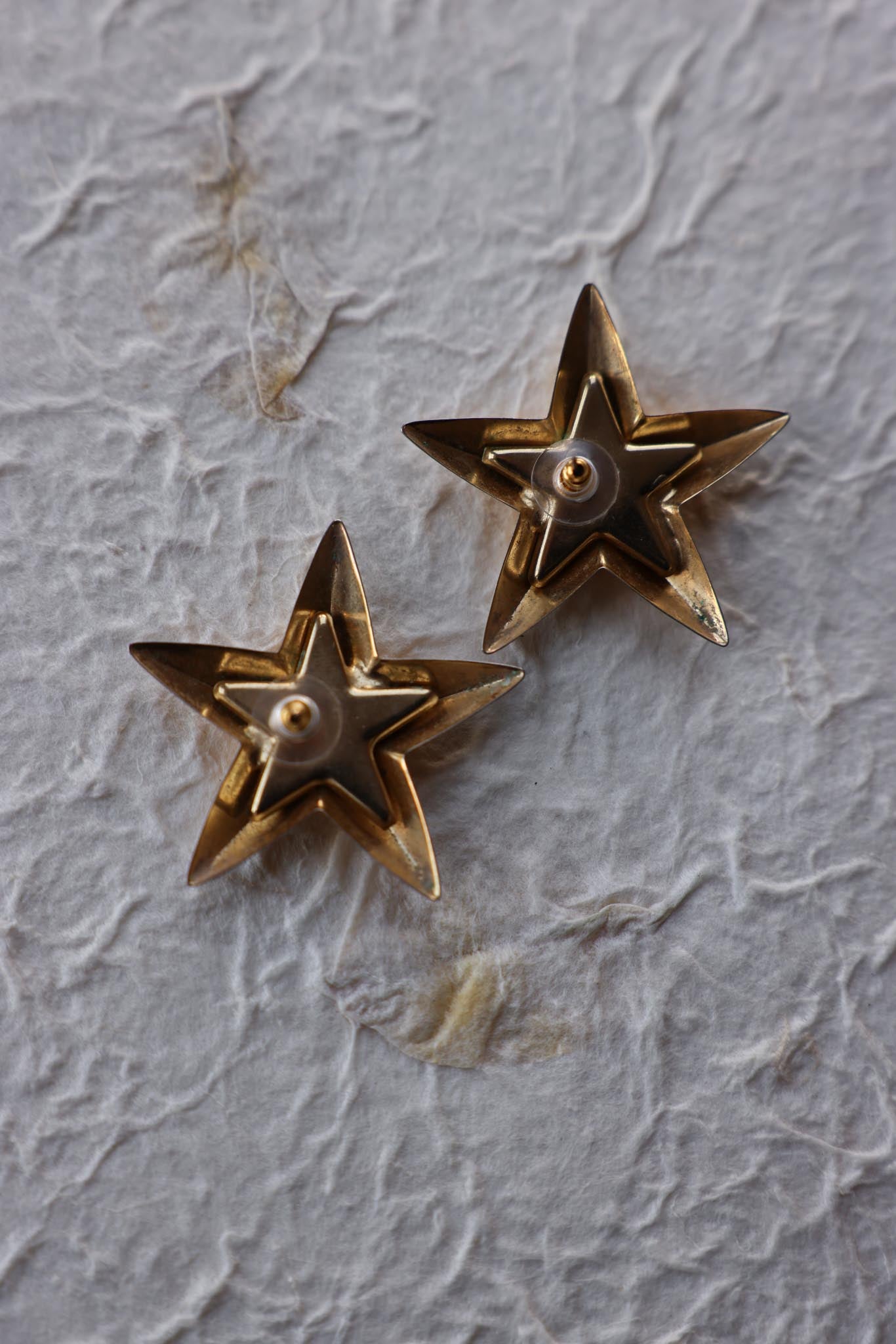 Golden Starburst Earrings|Vintage Baazaar 
