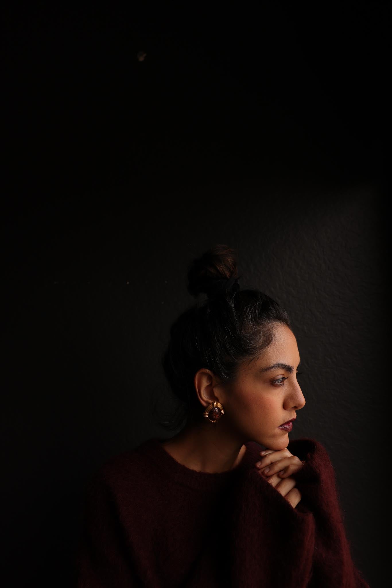 Golden Glow Earrings|Vintage Baazaar 