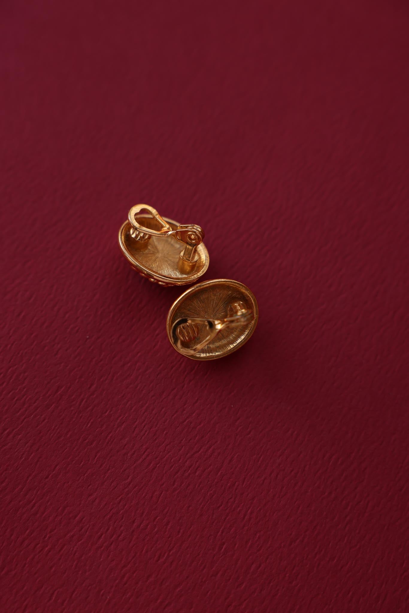 Earrings Amber Glow|Vintage Baazaar 