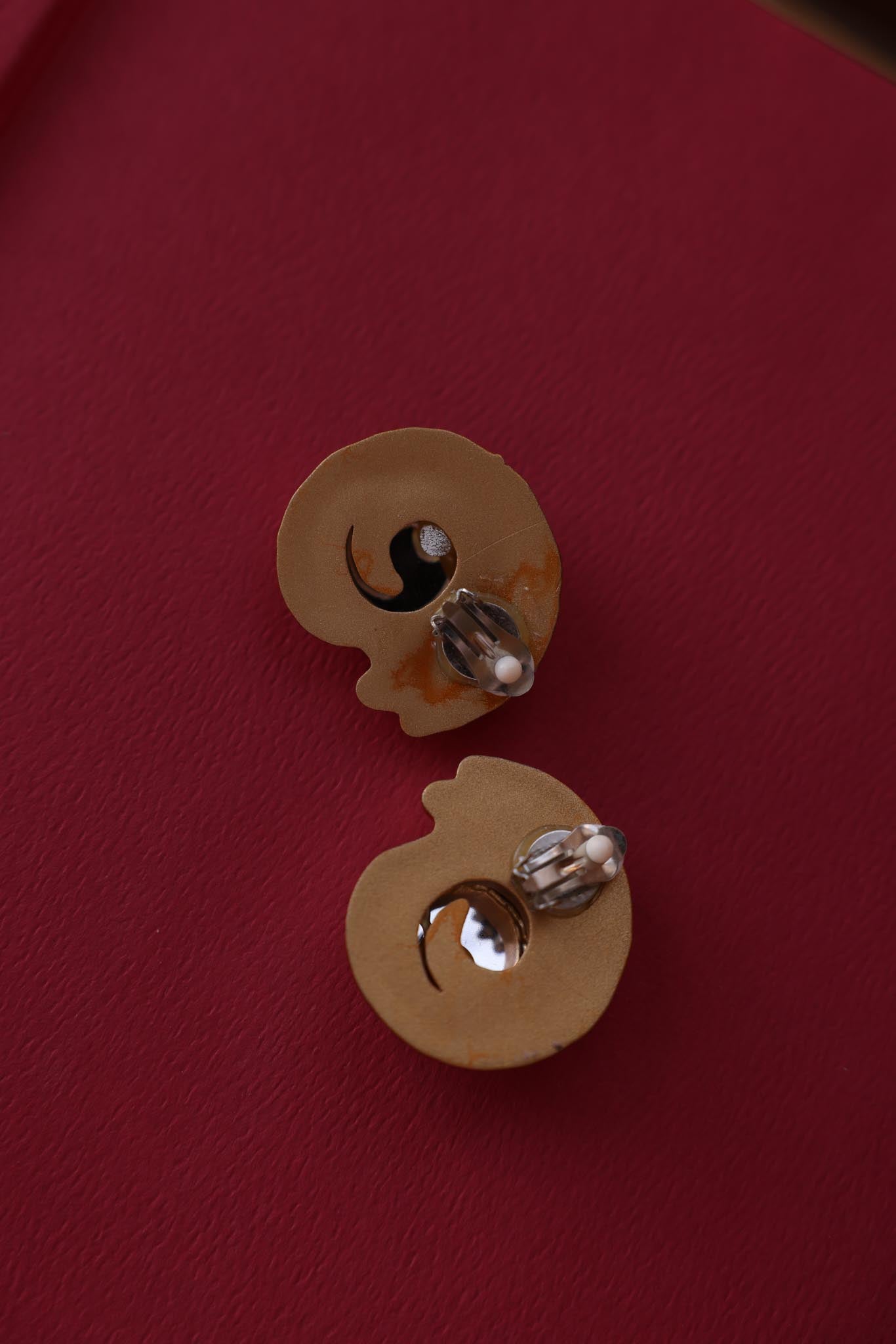 Crystal Swirl  Earrings|Vintage Baazaar 