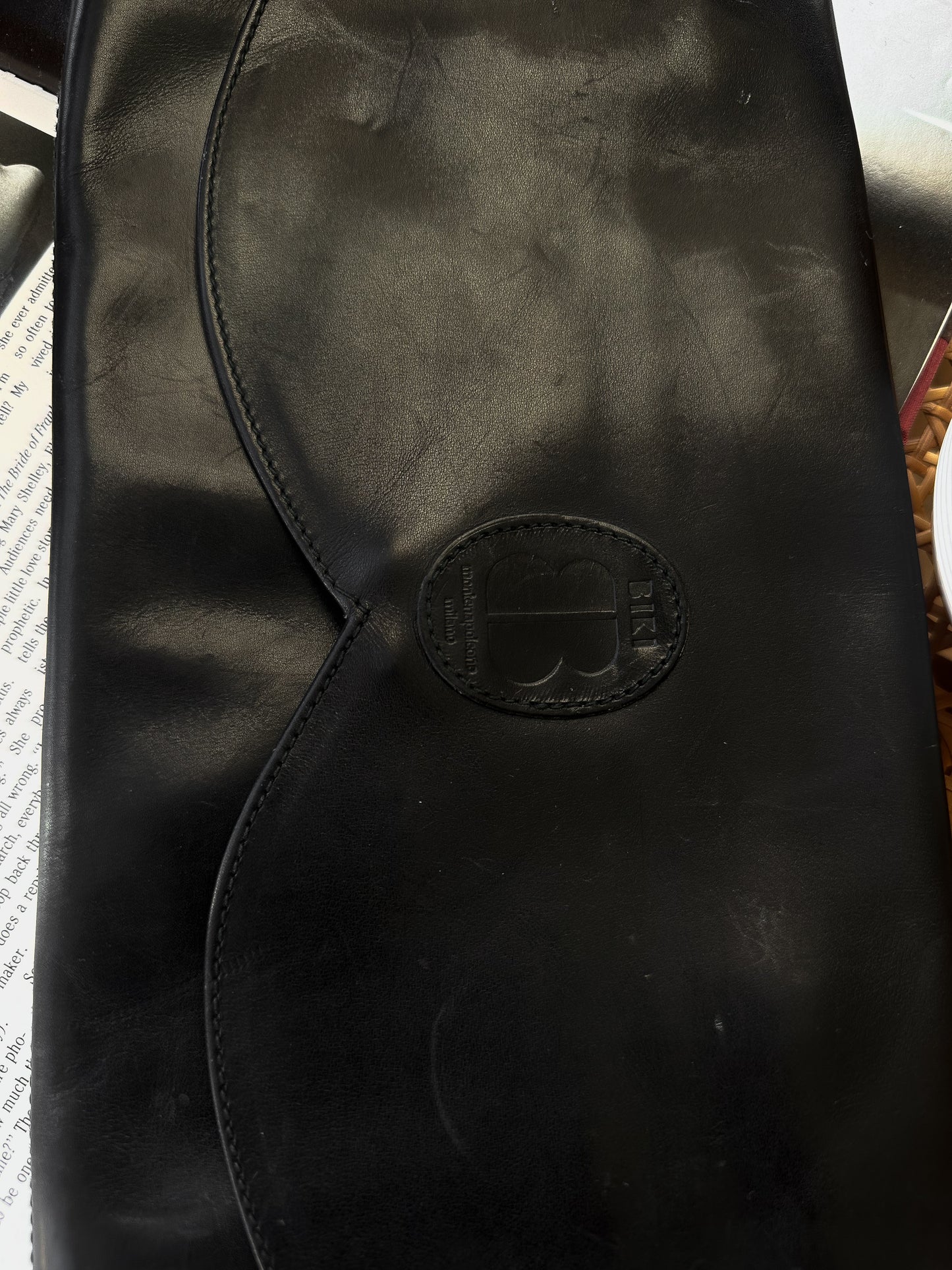 Biki Black Clutch|Vintage Baazaar 