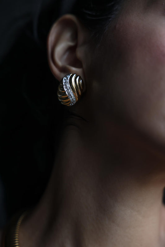 Glimmering Gold Swirl|Vintage Baazaar 