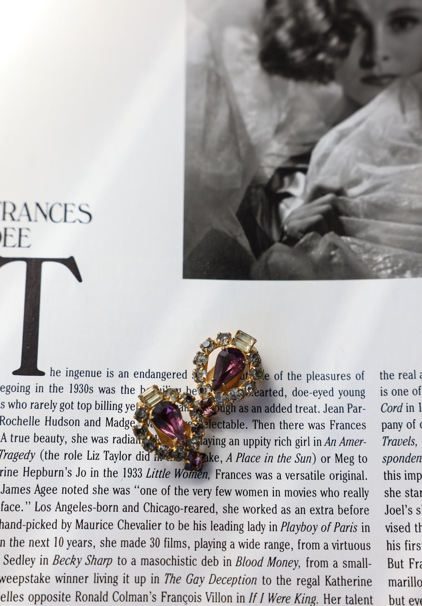 Dewdrop Amethyst Earrings|Vintage Baazaar 