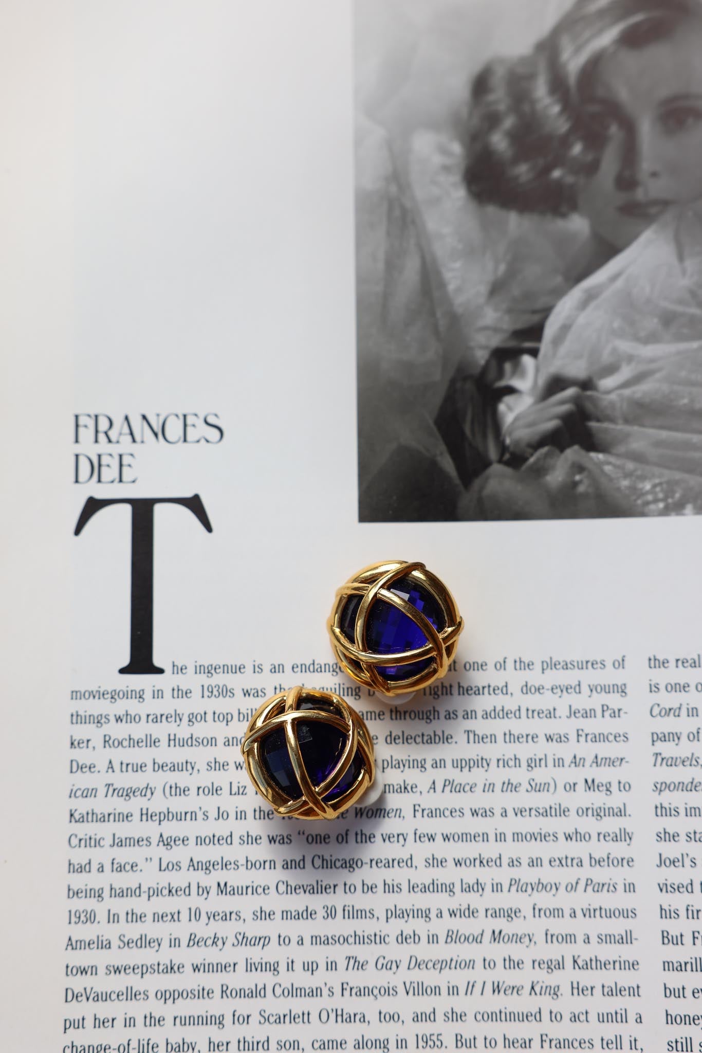 Royal Orbit Earrings|Vintage Baazaar 