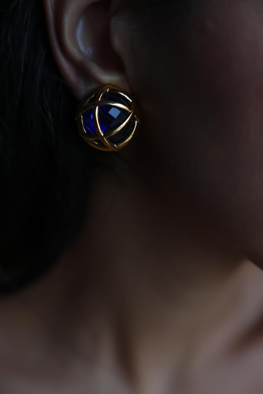 Royal Orbit Earrings|Vintage Baazaar 