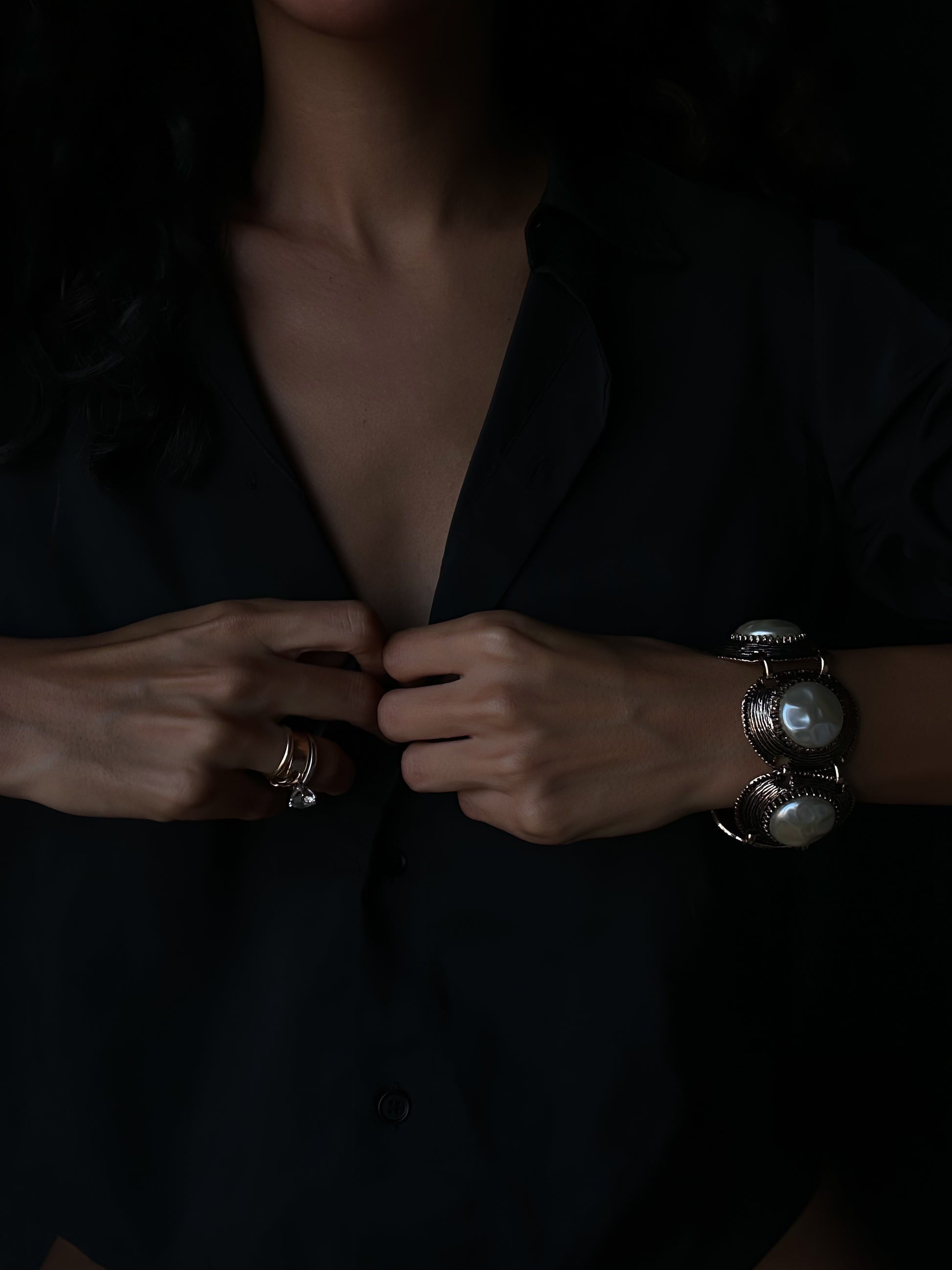 Baroque Pearl Bracelet|Vintage Baazaar 