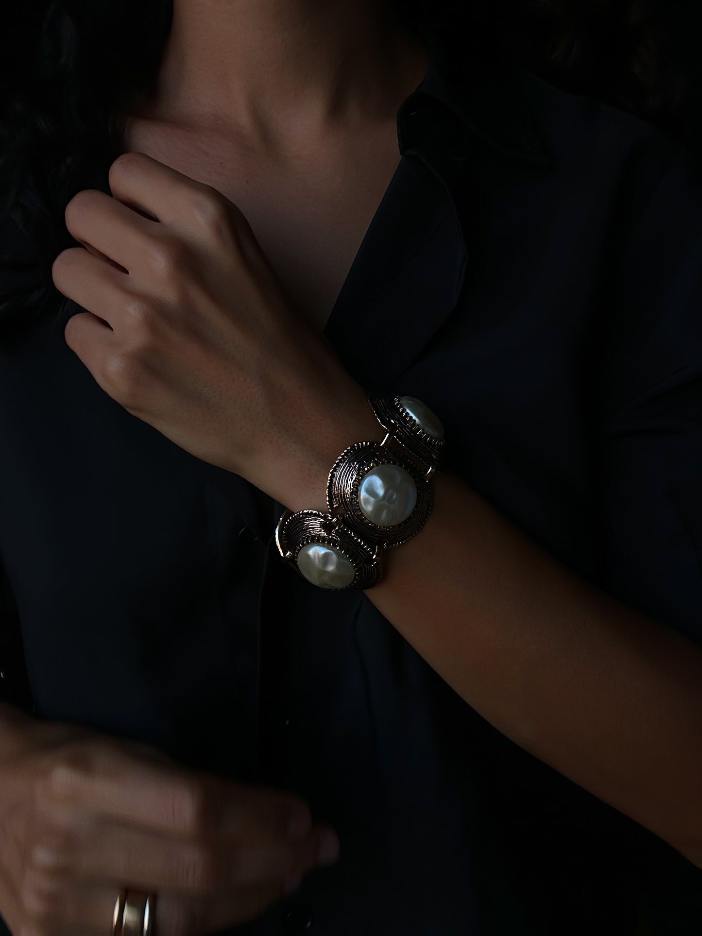 Baroque Pearl Bracelet|Vintage Baazaar 